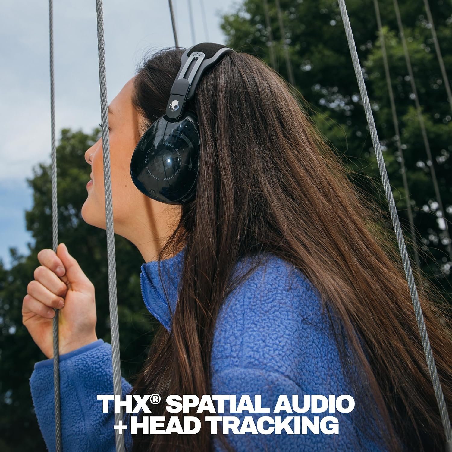 AUDÍFONOS SKULLCANDY AVIATOR 900 ANC INALÁMBRICOS CON CANCELACIÓN DE RUIDO TRUE BLACK - 4