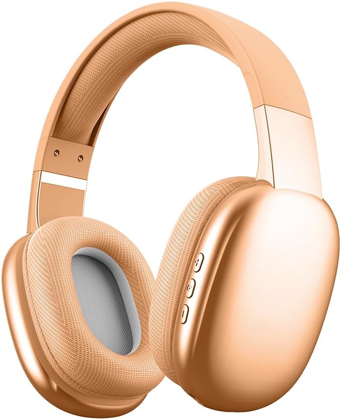 AUDÍFONOS OVER EAR GABBA GOODS BLUETOOTH INALÁMBRICOS CON MICRÓFONO Y RANURA MICRO SD NARANJA - 1
