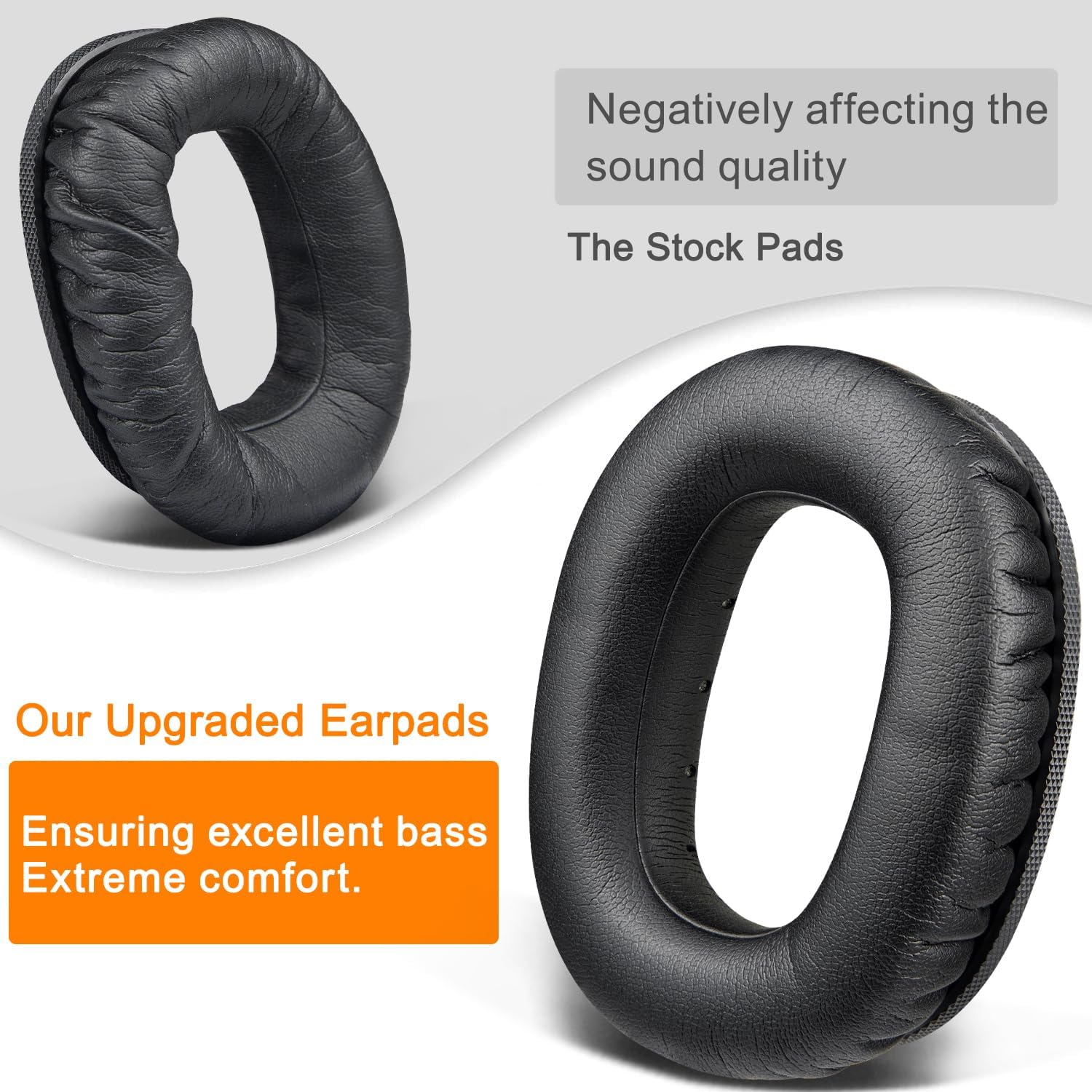 ALMOHADILLAS PARA AUDÍFONOS SOULWIT PARA MARSHALL MONITOR III (3.0 EDITION) NEGRO - 5