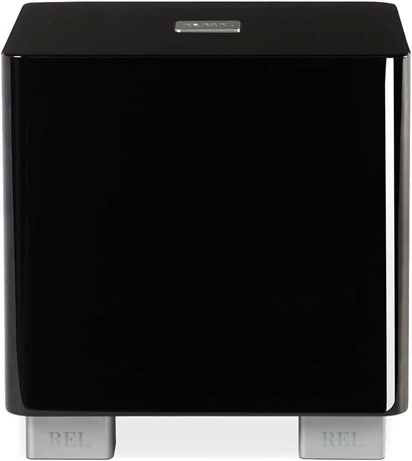 SUBWOOFER REL ACOUSTICS T/5X 8 PULGADAS NEGRO BRILLANTE - 2