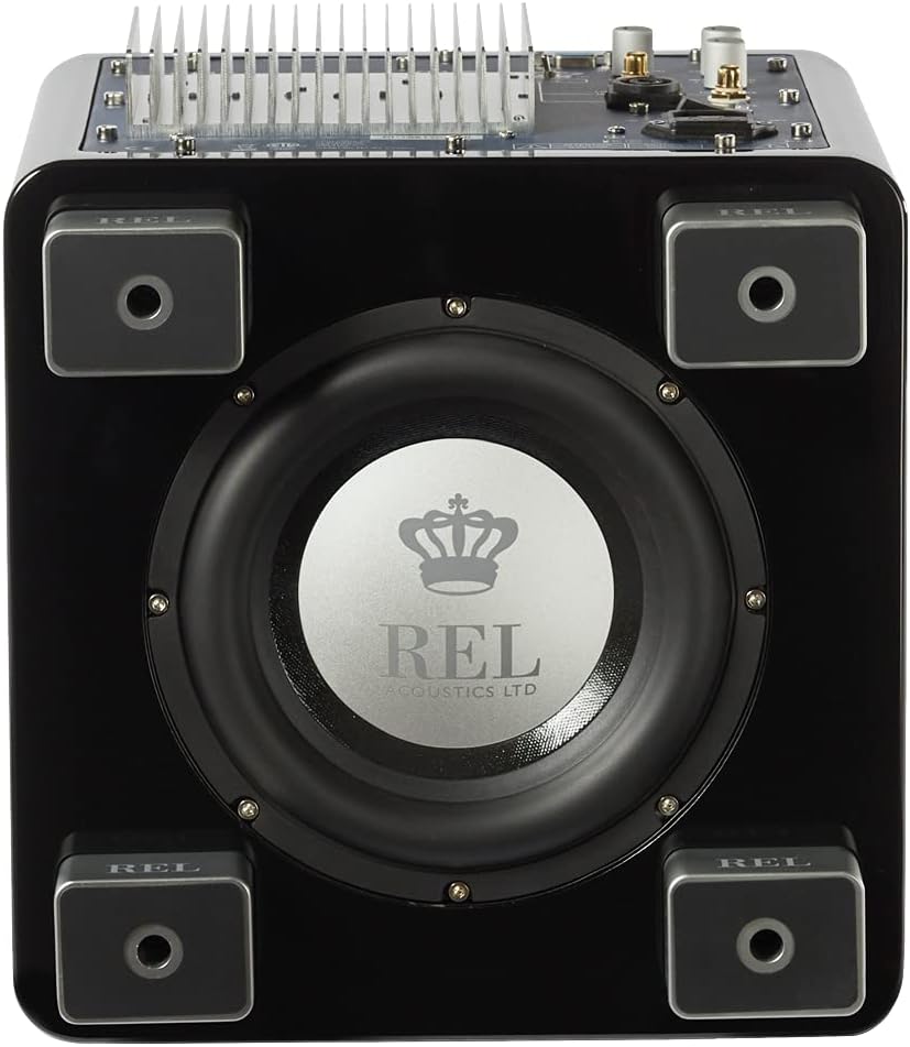 SUBWOOFER REL ACOUSTICS T/5X 8 PULGADAS NEGRO BRILLANTE - 3