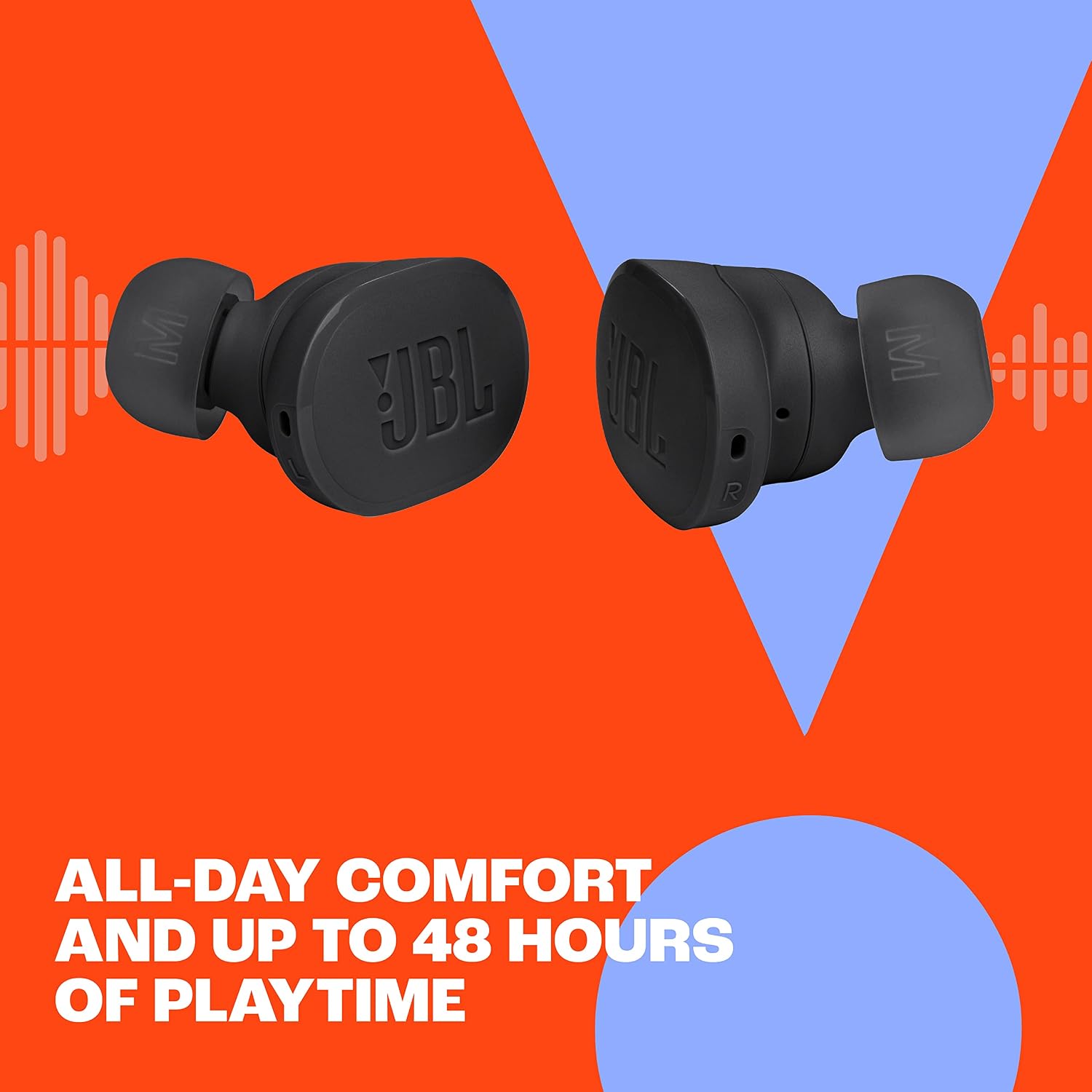 AUDÍFONOS JBL TUNE BUDS TRUE WIRELESS CON CANCELACIÓN DE RUIDO NEGRO - 5