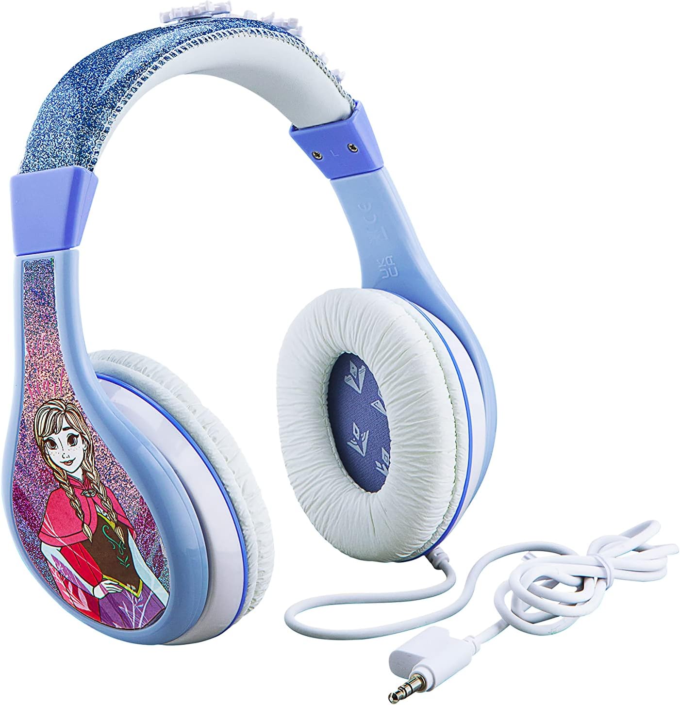 AUDÍFONOS PARA NIÑOS EKIDS FROZEN CON CABLE Y CONECTOR 3.5 MM - 1