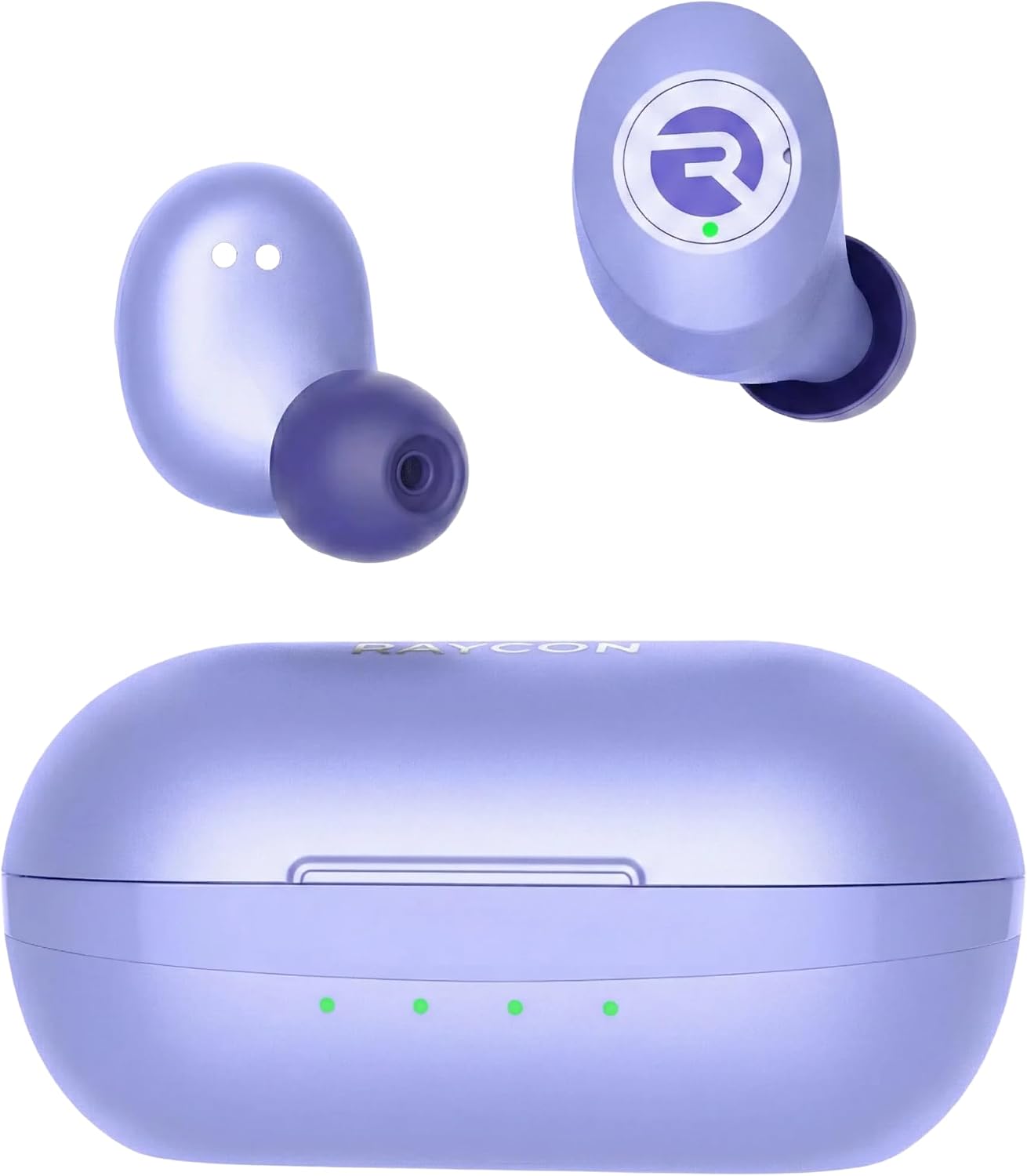 AUDÍFONOS RAYCON EVERYDAY BLUETOOTH INALÁMBRICOS CON MICRÓFONO Y CANCELACIÓN ACTIVA DE RUIDO MORADO - 1