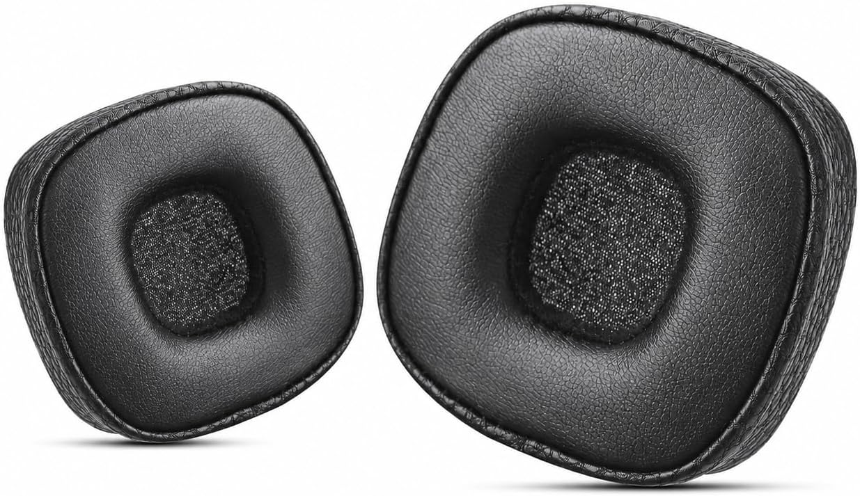 ALMOHADILLAS PARA AUDÍFONOS KRONE KALPASMOS PARA MARSHALL MAJOR III/IV CUERO NEGRO - 1