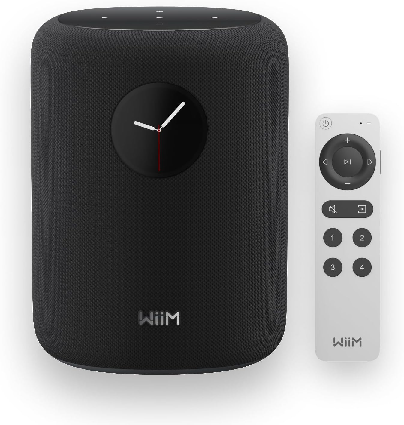 PARLANTE WIIM SOUND SMART CON HI-RES AUDIO, WIFI Y PANTALLA TÁCTIL, NEGRO - 1