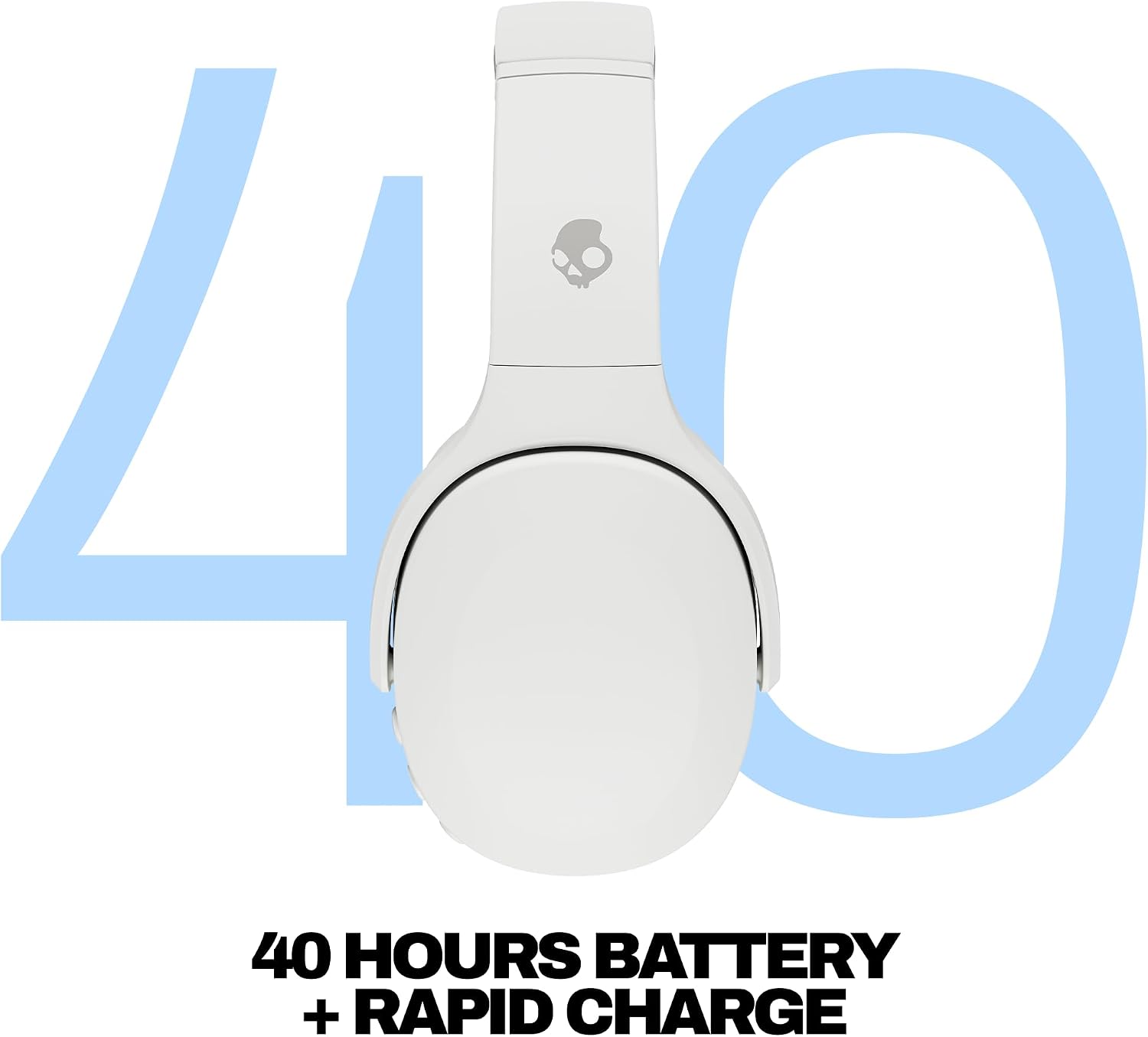 AUDÍFONOS SKULLCANDY CRUSHER EVO WIRELESS BASS AJUSTABLE BONE - 3