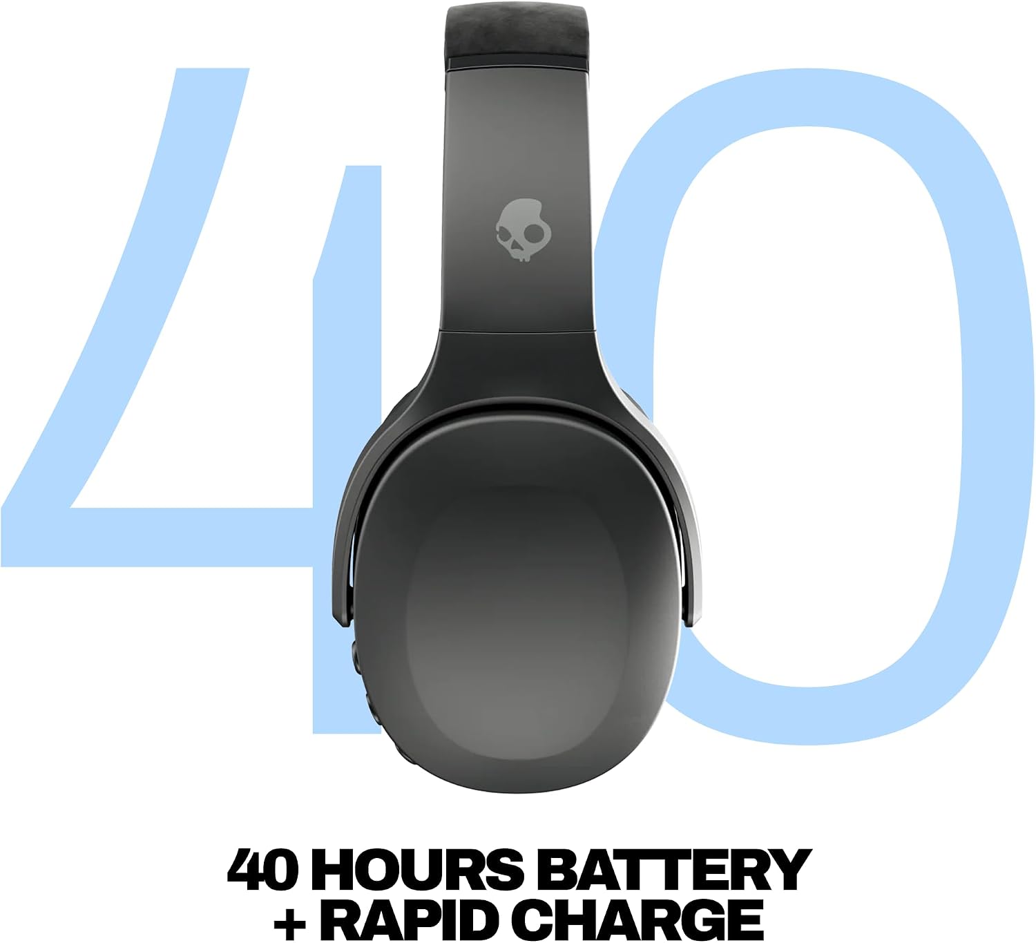 AUDÍFONOS SKULLCANDY CRUSHER EVO WIRELESS BASS TRUE BLACK - 3