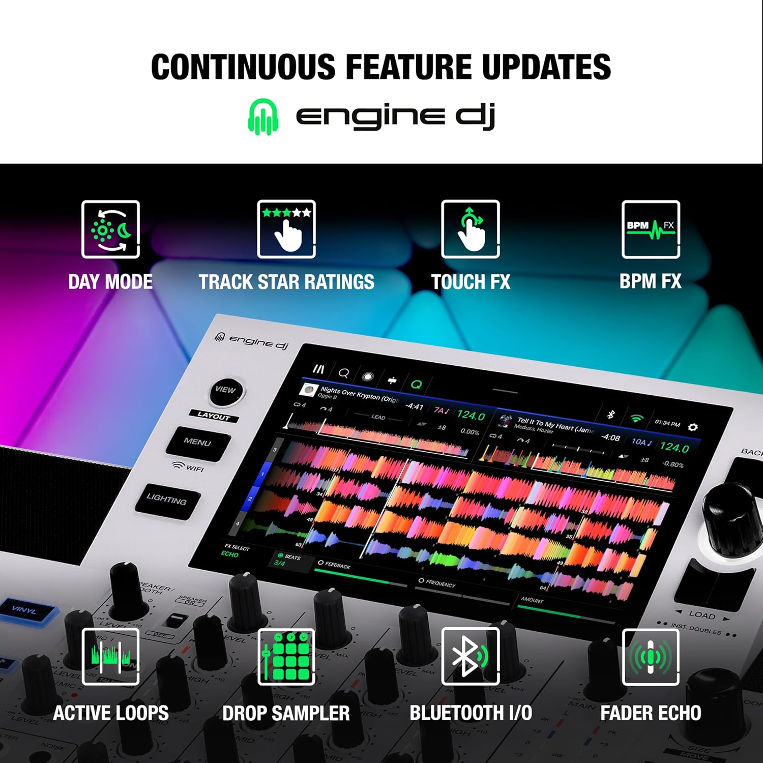 CONTROLADOR DJ DENON DJ SC LIVE 4 BLANCO - 4