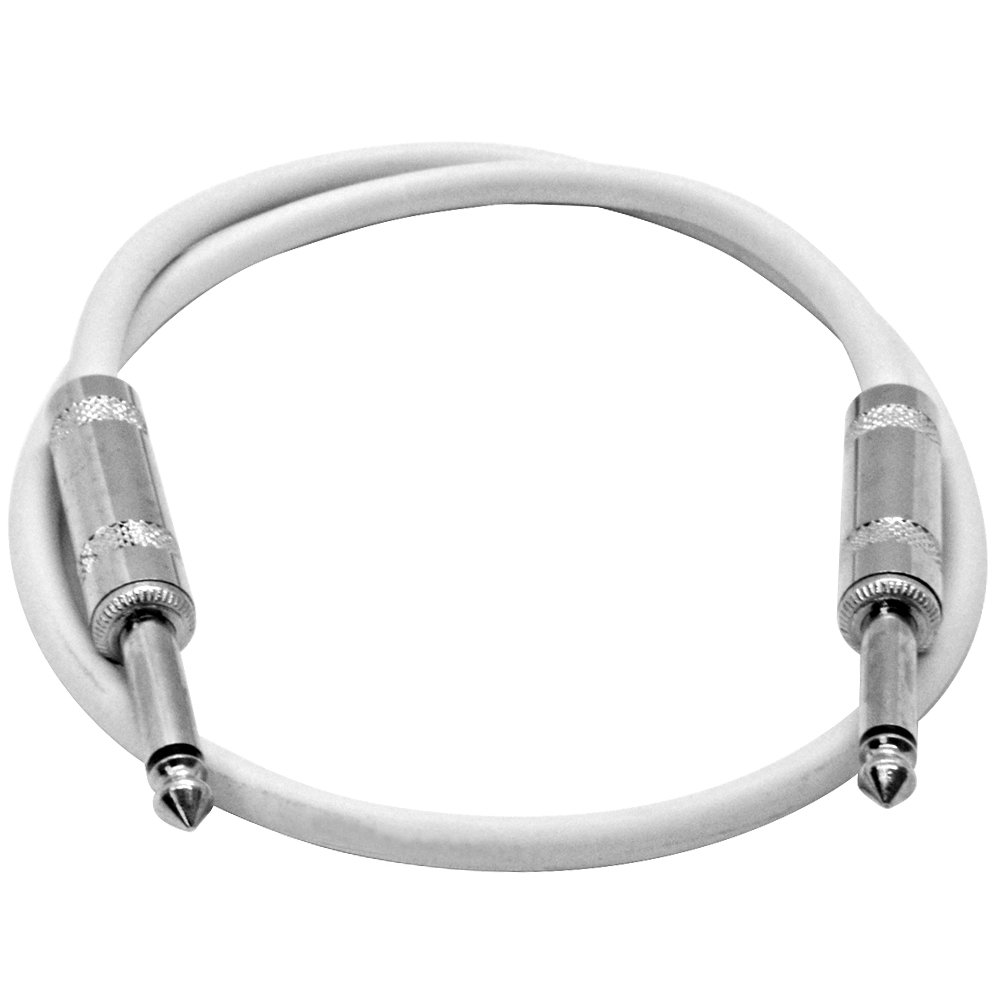 CABLE PATCH SEISMIC AUDIO SASTSX-2 BLANCO 2 PIES 6 UNIDADES - 2