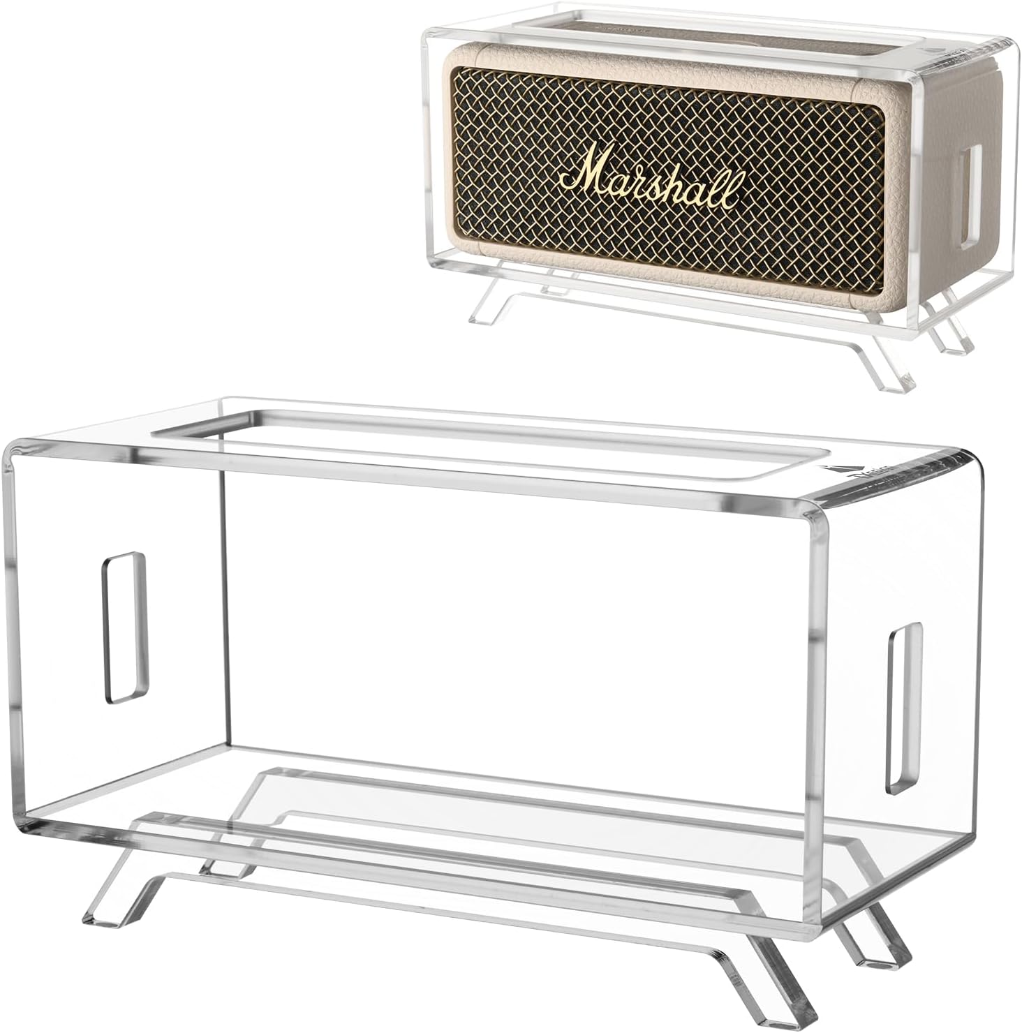 SOPORTE DE ESCRITORIO ACRÍLICO TXESIGN PARA PARLANTES MARSHALL EMBERTON/EMBERTON II/EMBERTON III TRANSPARENTE - 1