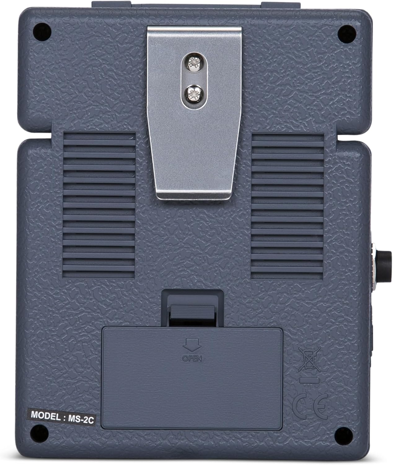 AMPLIFICADOR PARA GUITARRA ELÉCTRICA MARSHALL MS-2 BATERÍA GRIS - 3