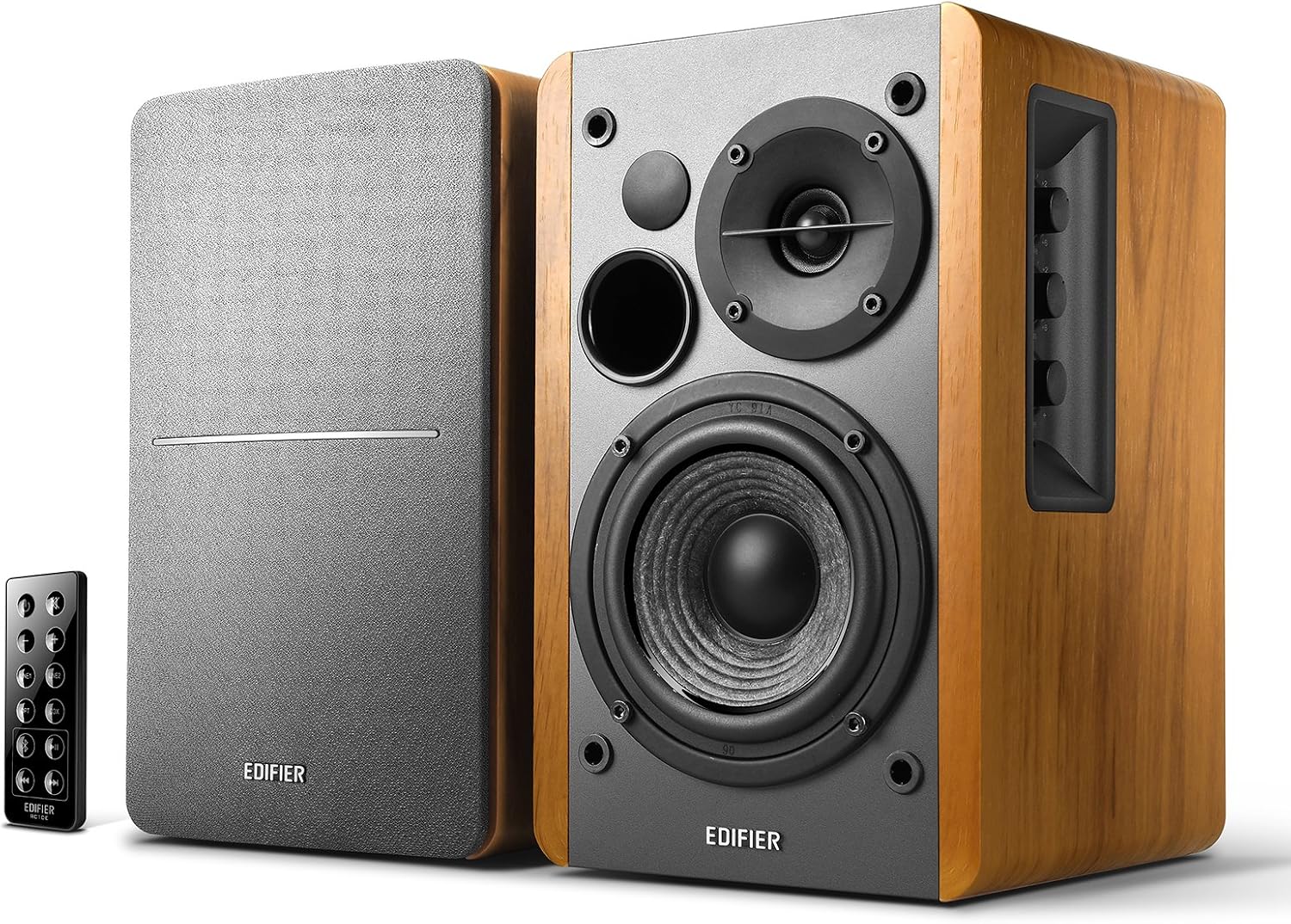 PARLANTES EDIFIER R1280DB BLUETOOTH 42W RMS MADERA - 1