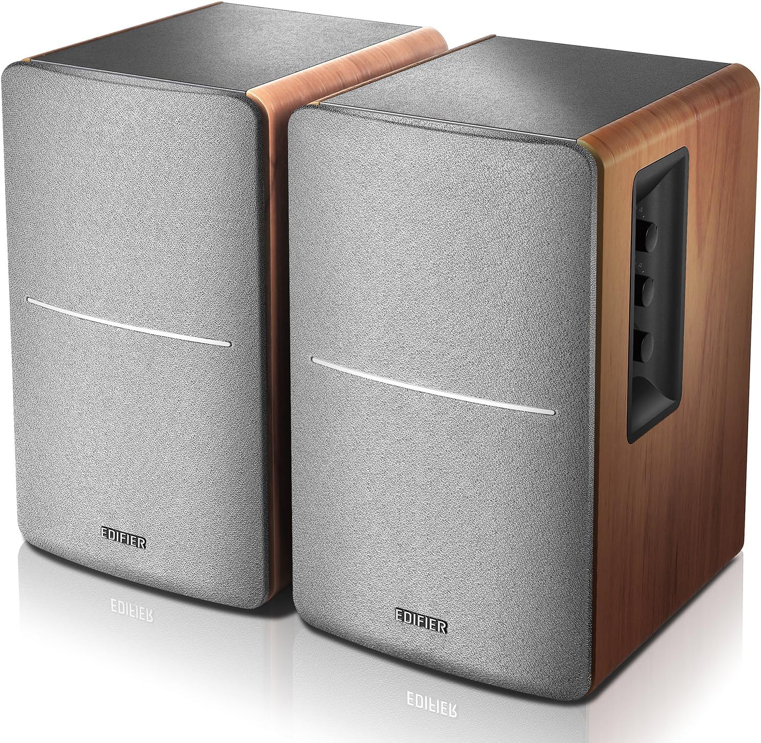 PARLANTES EDIFIER R1280DB BLUETOOTH 42W RMS MADERA - 2
