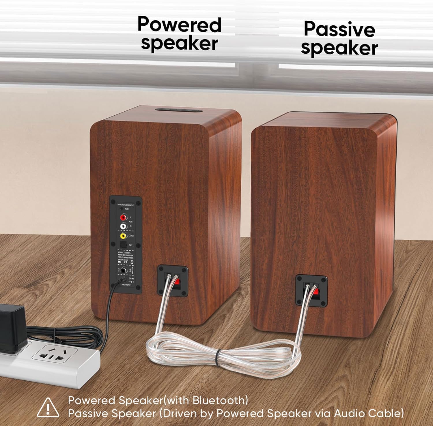 PARLANTES BLUETOOTH SAIYIN BOOKSHELF CON SUBWOOFER - 2