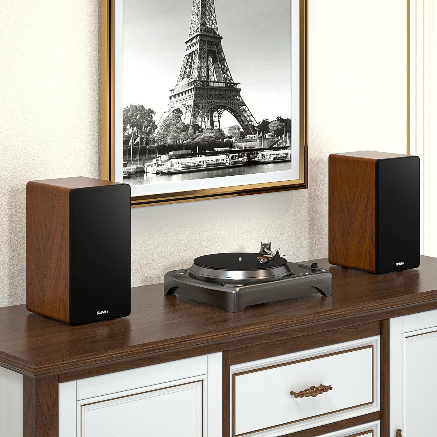 PARLANTES BLUETOOTH SAIYIN BOOKSHELF CON SUBWOOFER - 5