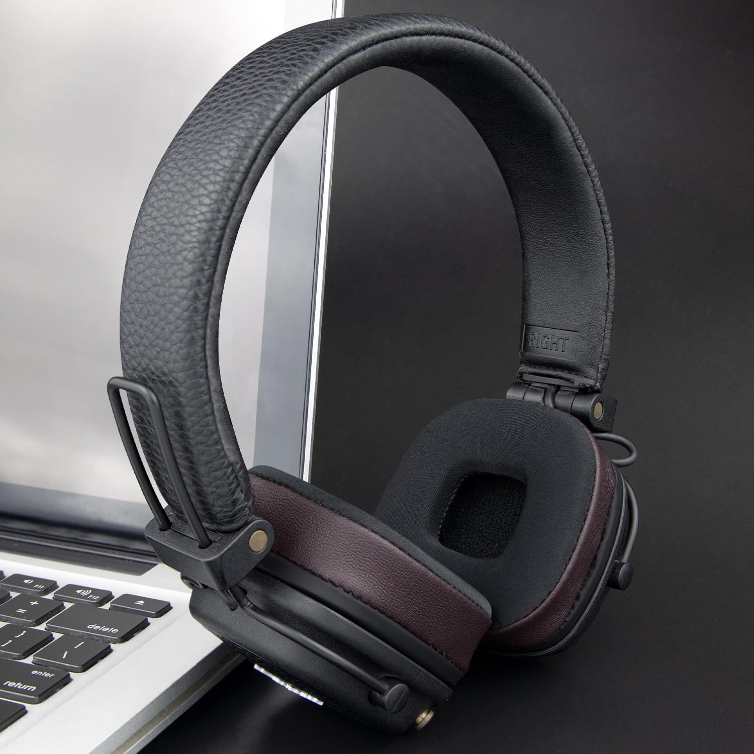 ALMOHADILLAS PARA AUDÍFONOS SOULWIT COOLING EARPADS PARA MARSHALL MAJOR I/II/III/IV/V CAFÉ OSCURO - 2