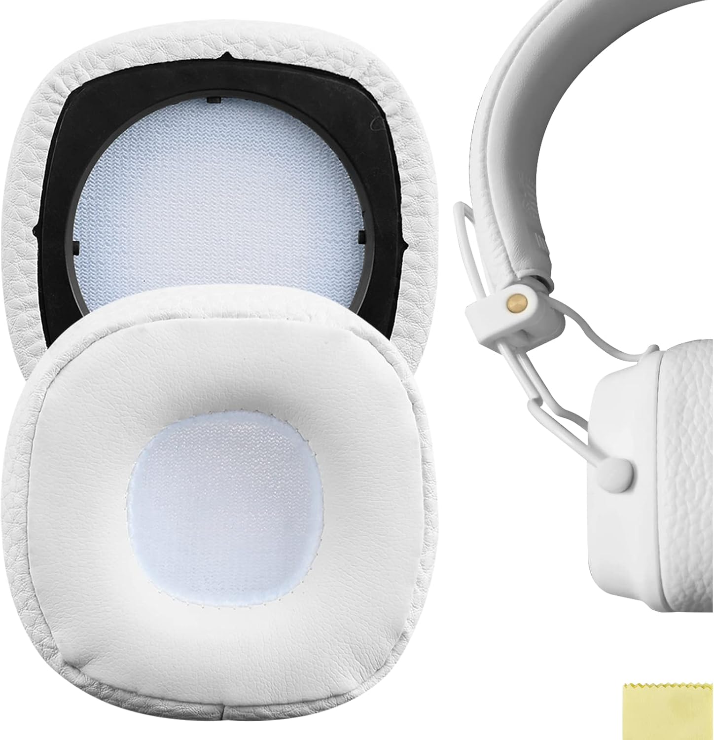 ALMOHADILLAS DE REPUESTO PARA AUDÍFONOS GEEKRIA PARA MARSHALL MAJOR III BLANCO - 1