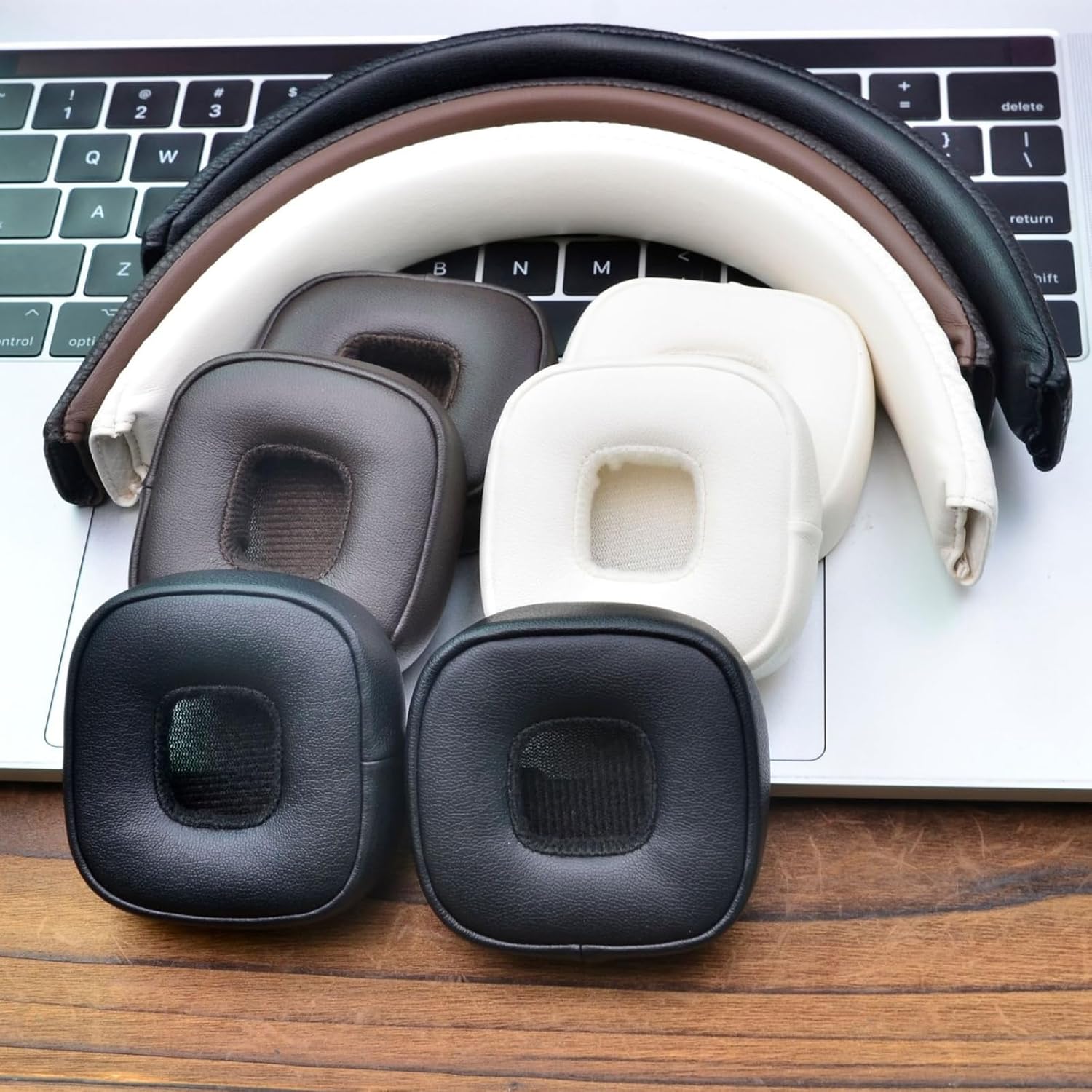 ALMOHADILLAS PARA AUDÍFONOS XBERSTAR PARA MARSHALL MAJOR V MAJOR 5 BLANCO - 3