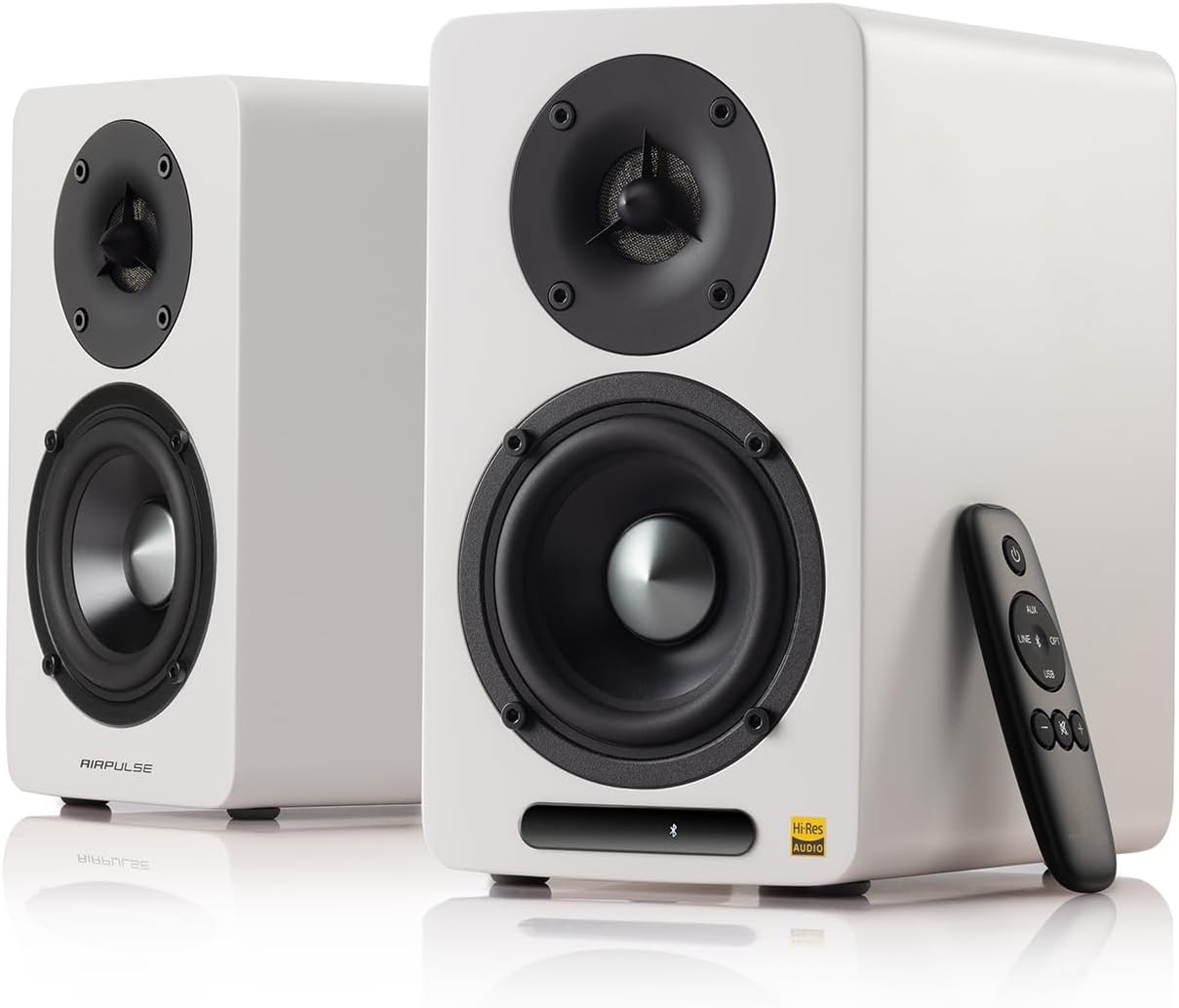 PARLANTES EDIFIER AIRPULSE A60 BLUETOOTH HI-RES BLANCO - 1