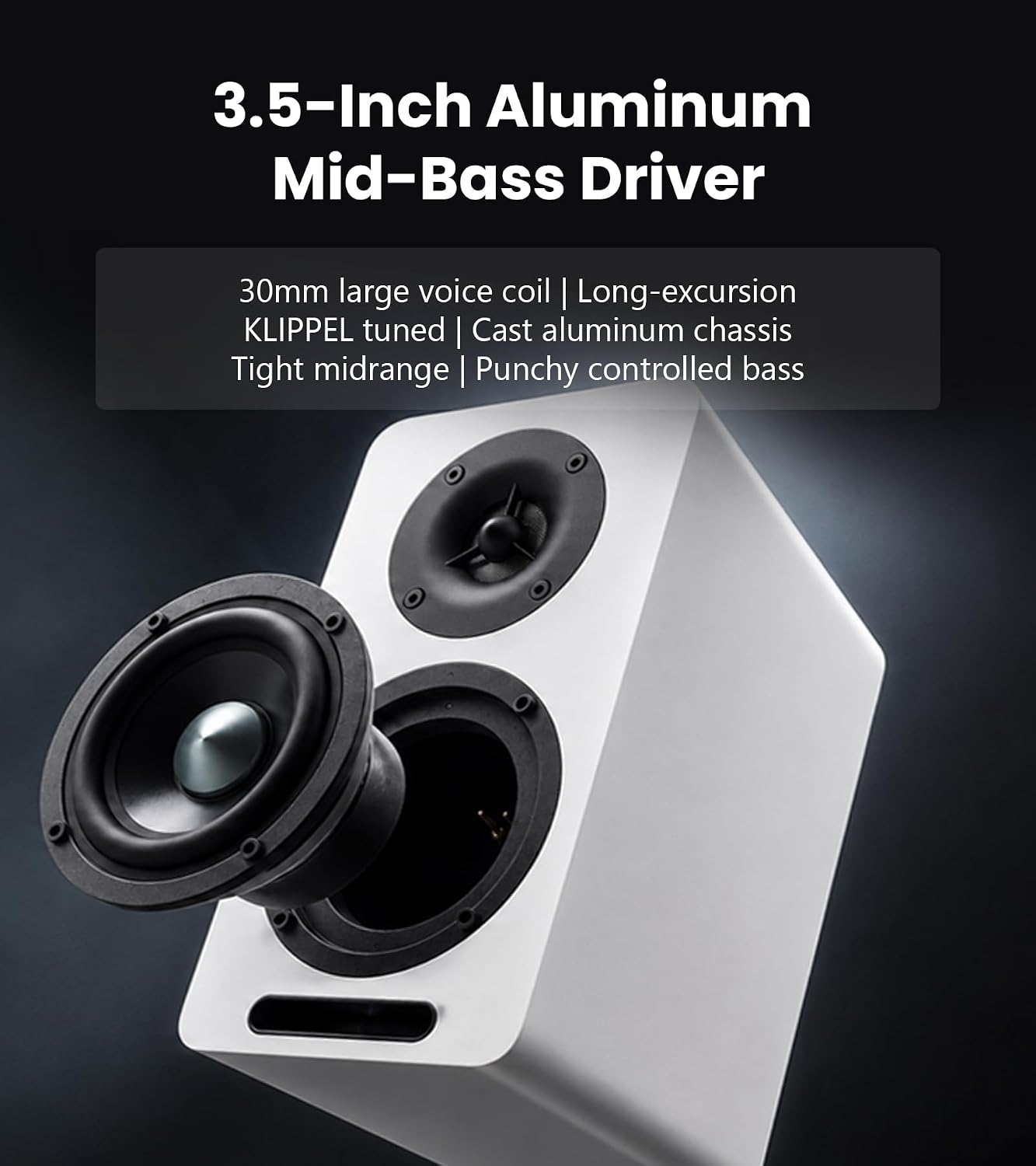 PARLANTES EDIFIER AIRPULSE A60 BLUETOOTH HI-RES BLANCO - 3