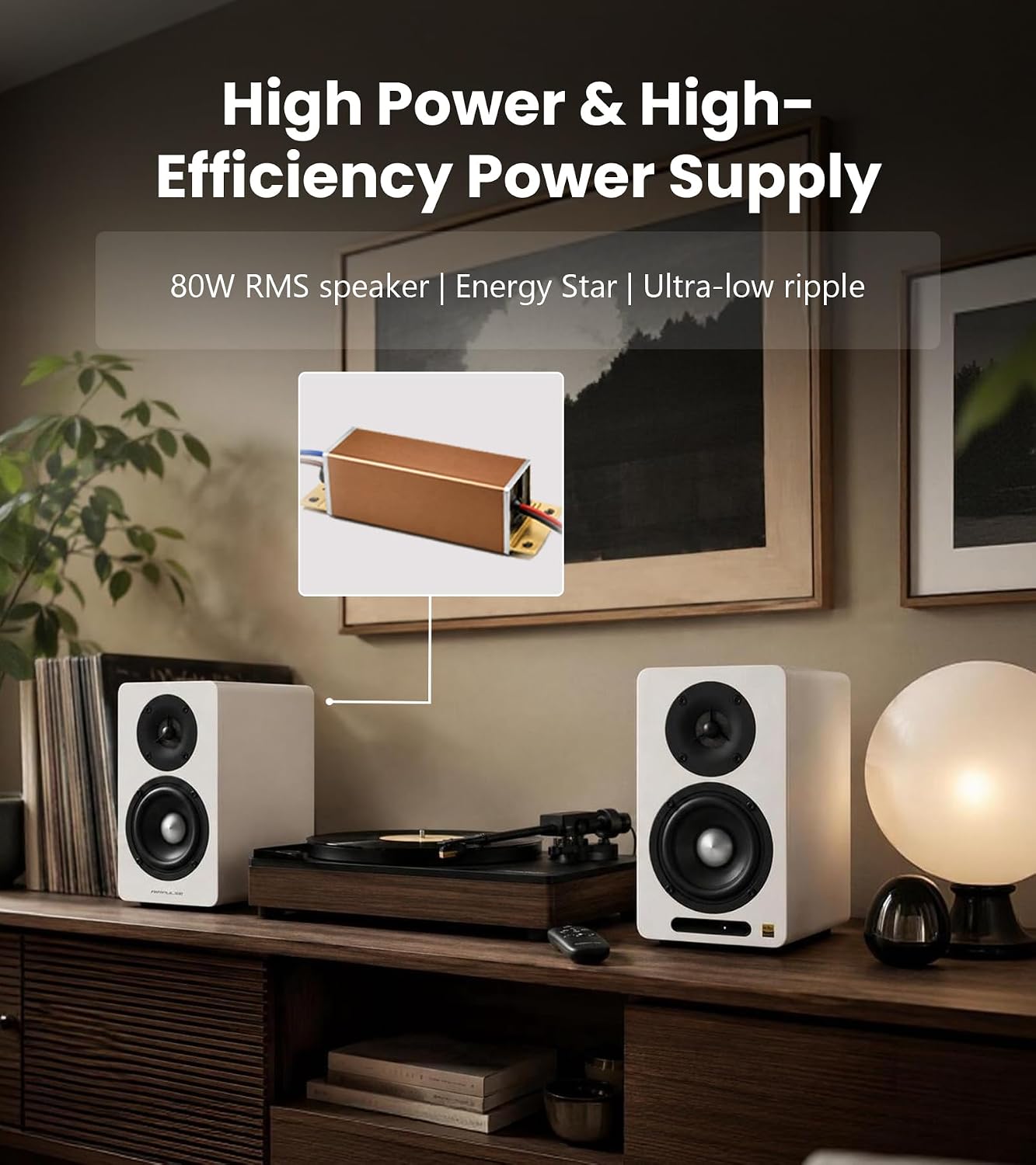 PARLANTES EDIFIER AIRPULSE A60 BLUETOOTH HI-RES BLANCO - 5