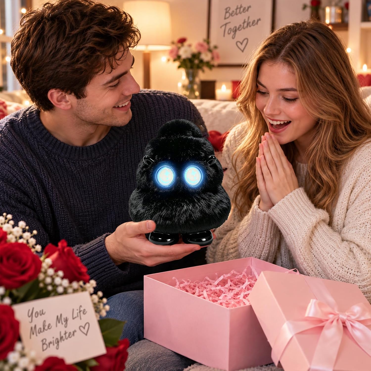 PARLANTE BLUETOOTH GRAUICI CHRISTMAS TREE PLUSH 15W NEGRO - 3