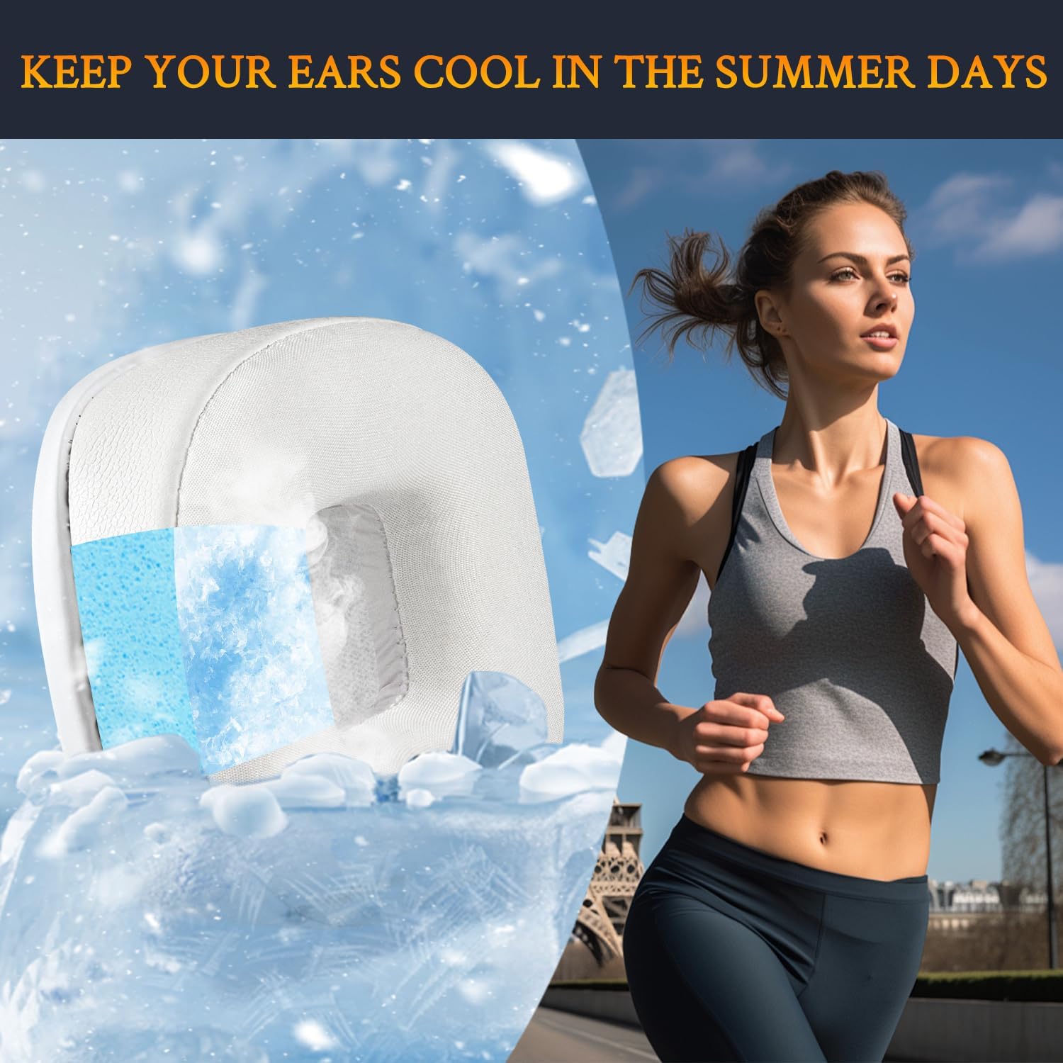 ALMOHADILLAS PARA AUDÍFONOS SOULWIT COOLING PARA MARSHALL MAJOR I/II/III/IV/V BLANCO - 5