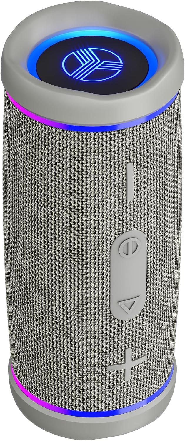 PARLANTE PORTÁTIL TREBLAB HD77 BLUETOOTH 30W GRIS - 2