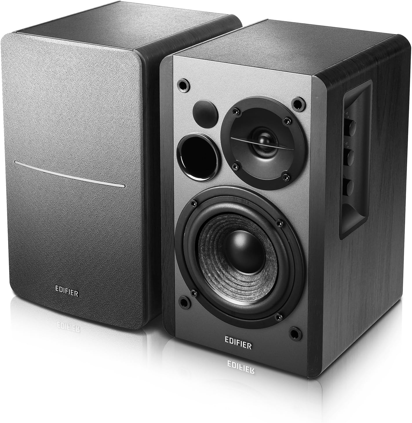 PARLANTES EDIFIER R1280DB BLUETOOTH 42W RMS MADERA NEGRO - 2