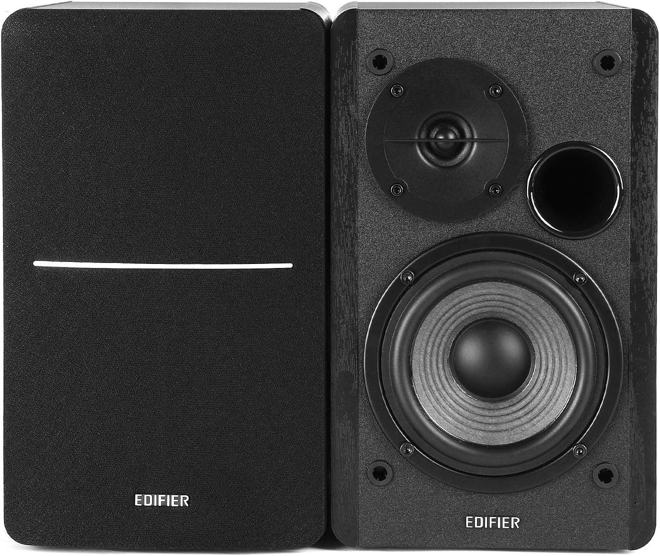PARLANTES EDIFIER R1280DB BLUETOOTH 42W RMS MADERA NEGRO - 3