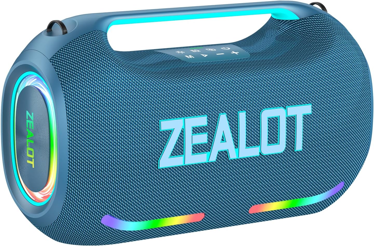 PARLANTE BLUETOOTH ZEALOT ZE41 400W AZUL CON SUBWOOFER - 1