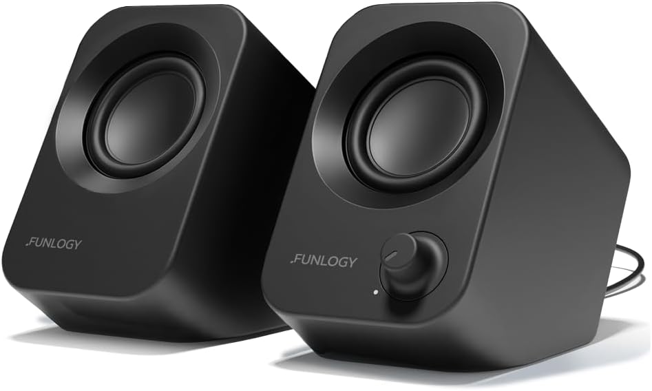 PARLANTES FUNLOGY SPEAKER PLUS 14W STEREO USB-C NEGRO - 1