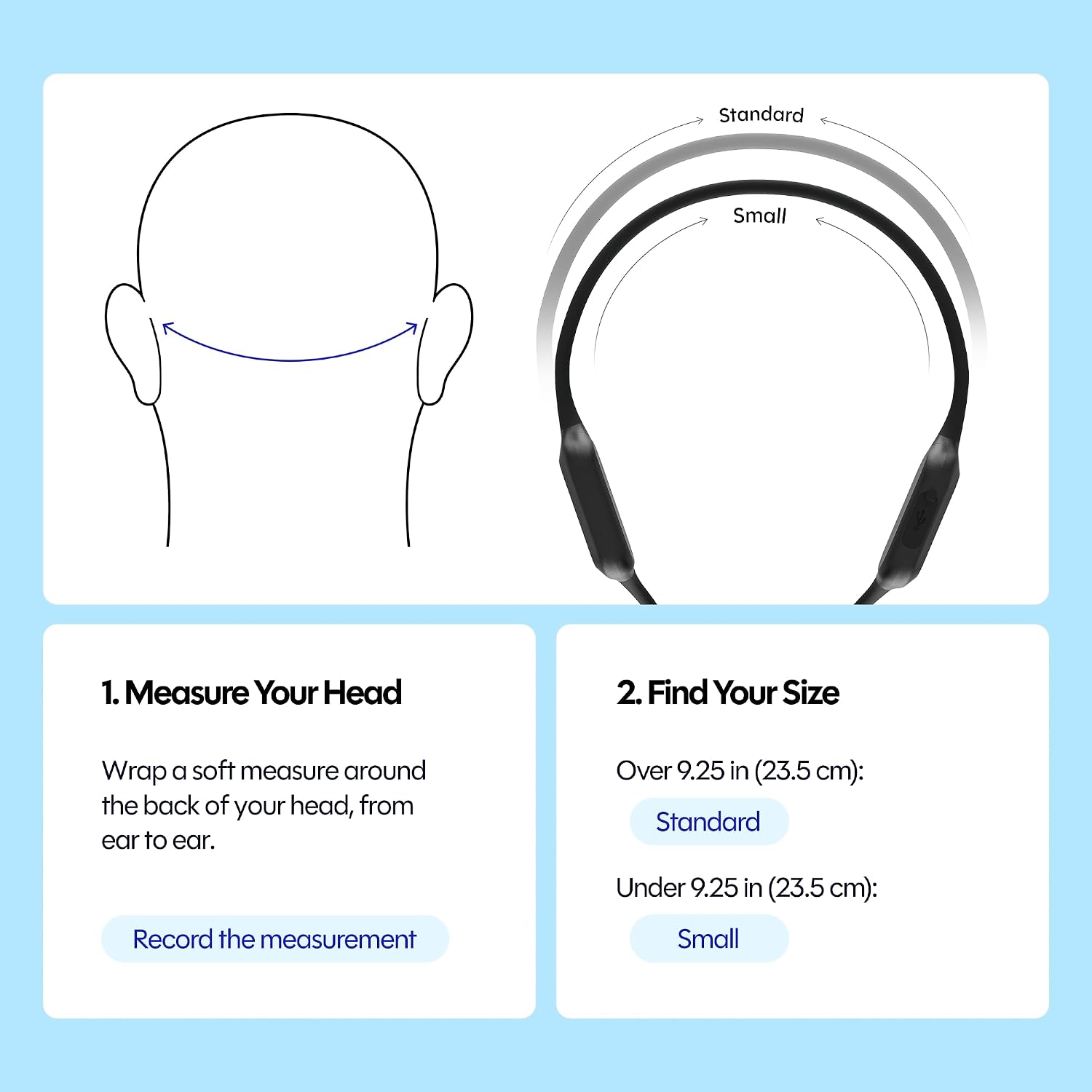 AUDÍFONOS RAYCON EVERYDAY BONE CONDUCTION 2DA GEN NEGRO - 2