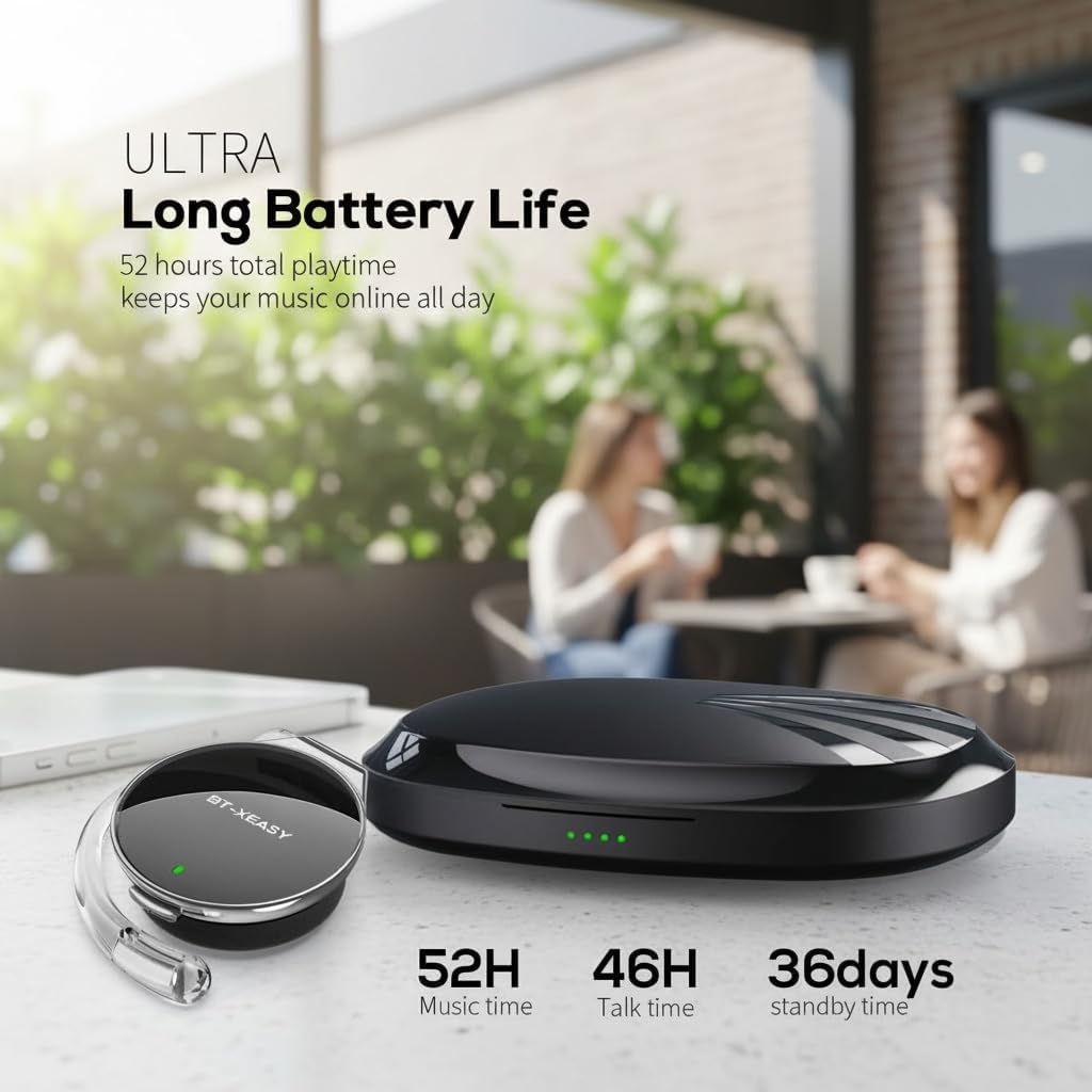 AUDÍFONOS INALÁMBRICOS ABIERTOS CON GANCHO PARA OREJA BLUETOOTH 5.4 - 4