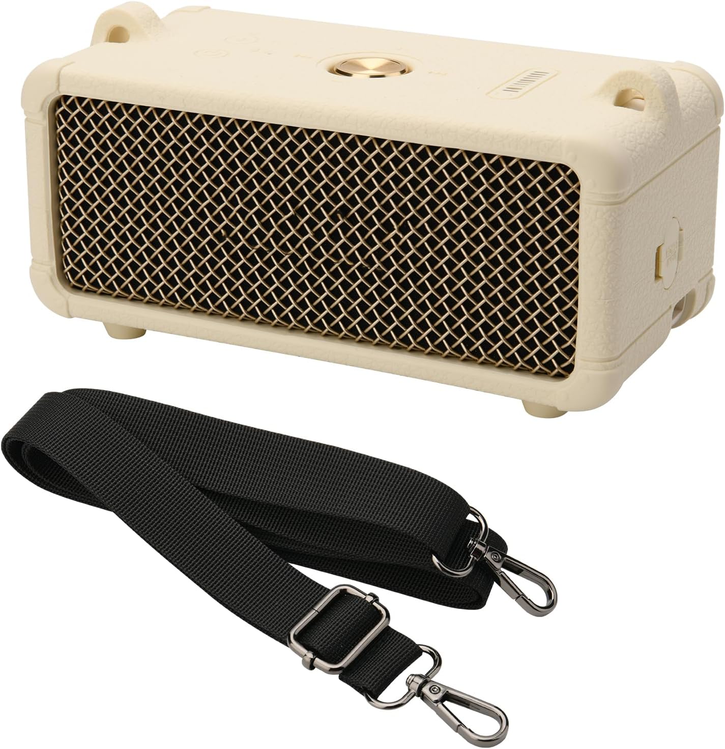 FUNDA DE SILICONA PARA PARLANTE MARSHALL EMBERTON III TXESIGN CREMA - 1