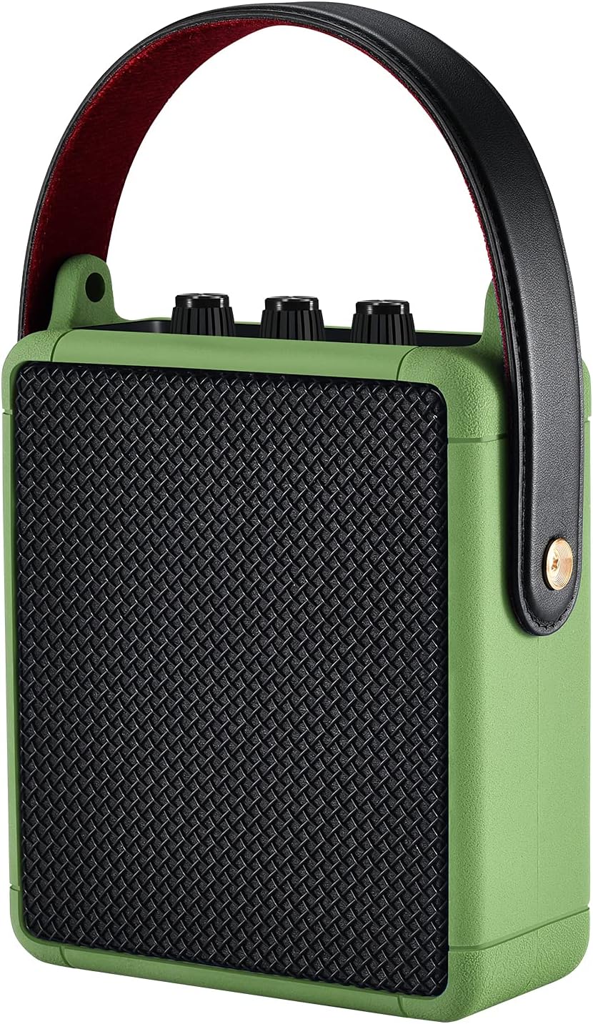 FUNDA DE SILICONA PARA PARLANTE MARSHALL STOCKWELL II VERDE - 5