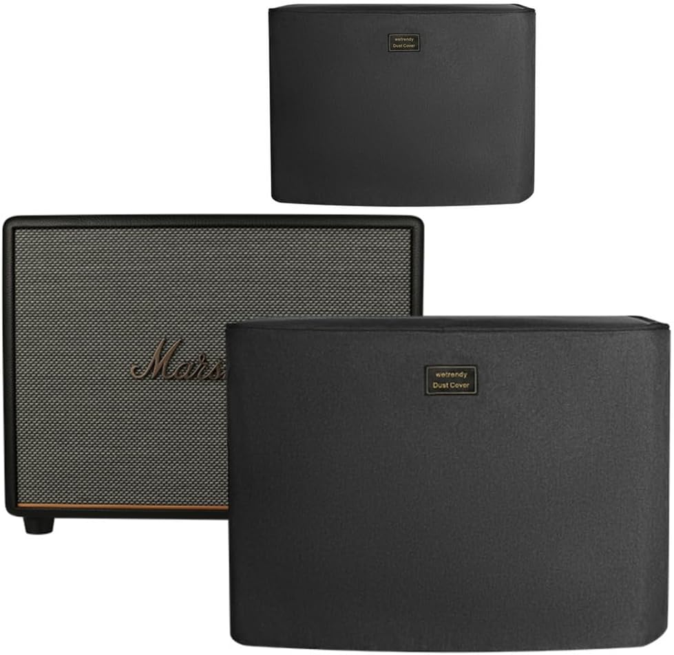 FUNDA PROTECTORA COYKTONTY PARA PARLANTE INTELIGENTE MARSHALL WOBURN 3 NEGRA - 1