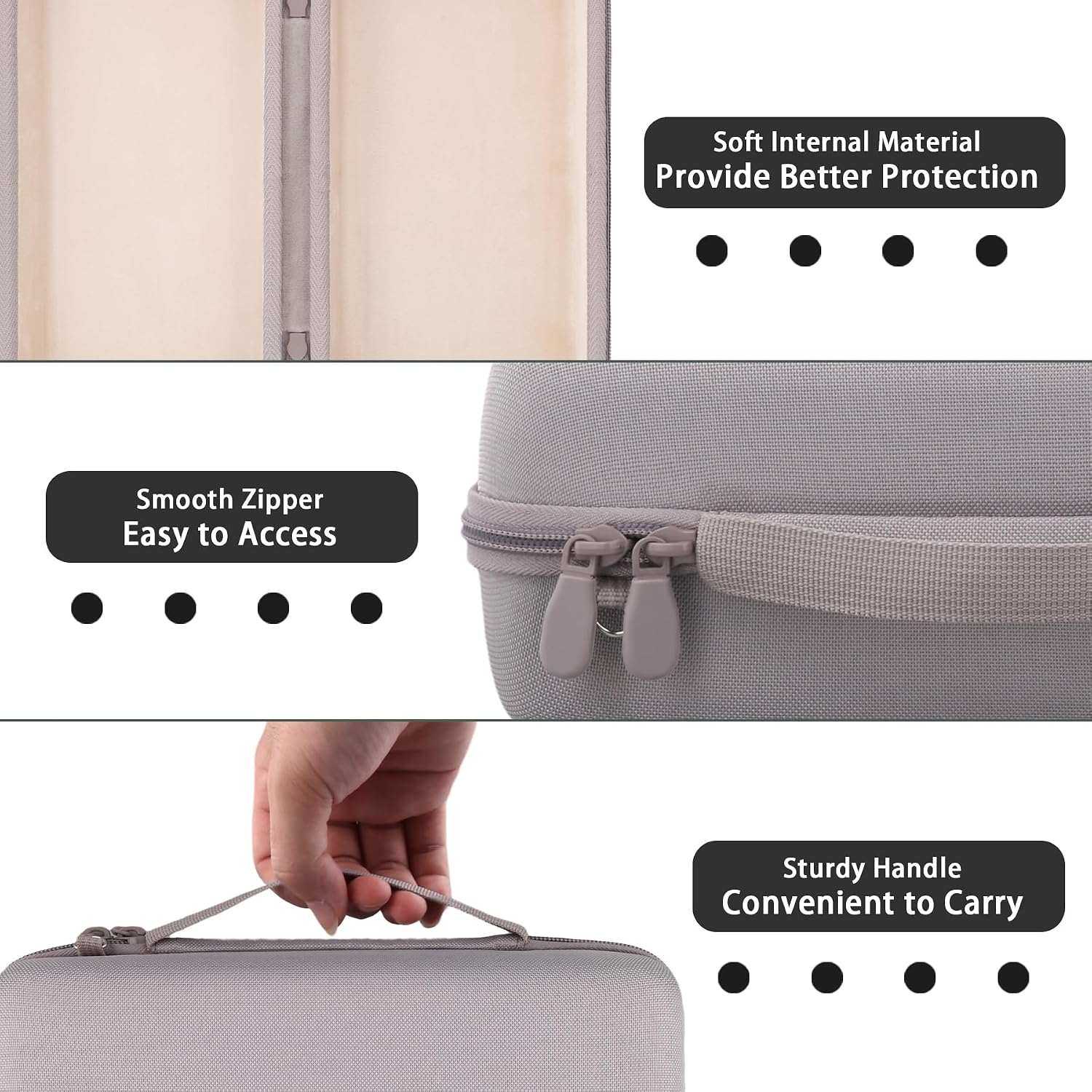 ESTUCHE PARA PARLANTE MARSHALL MIDDLETON/MIDDLETON II AENLLOSI CREMA - 3