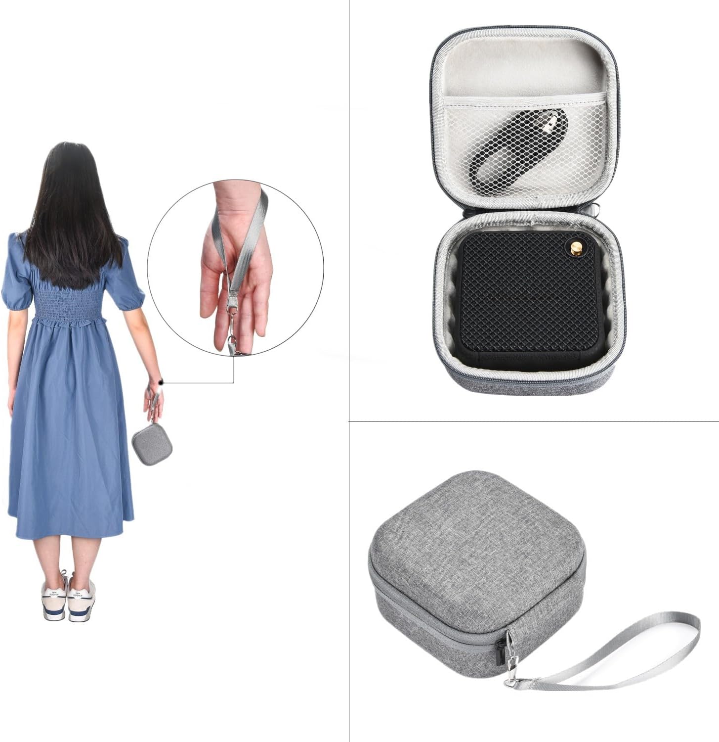 ESTUCHE RÍGIDO YAOSHANTUDA PARA MARSHALL WILLEN/II Y BOSE SOUNDLINK MICRO 2 - 2