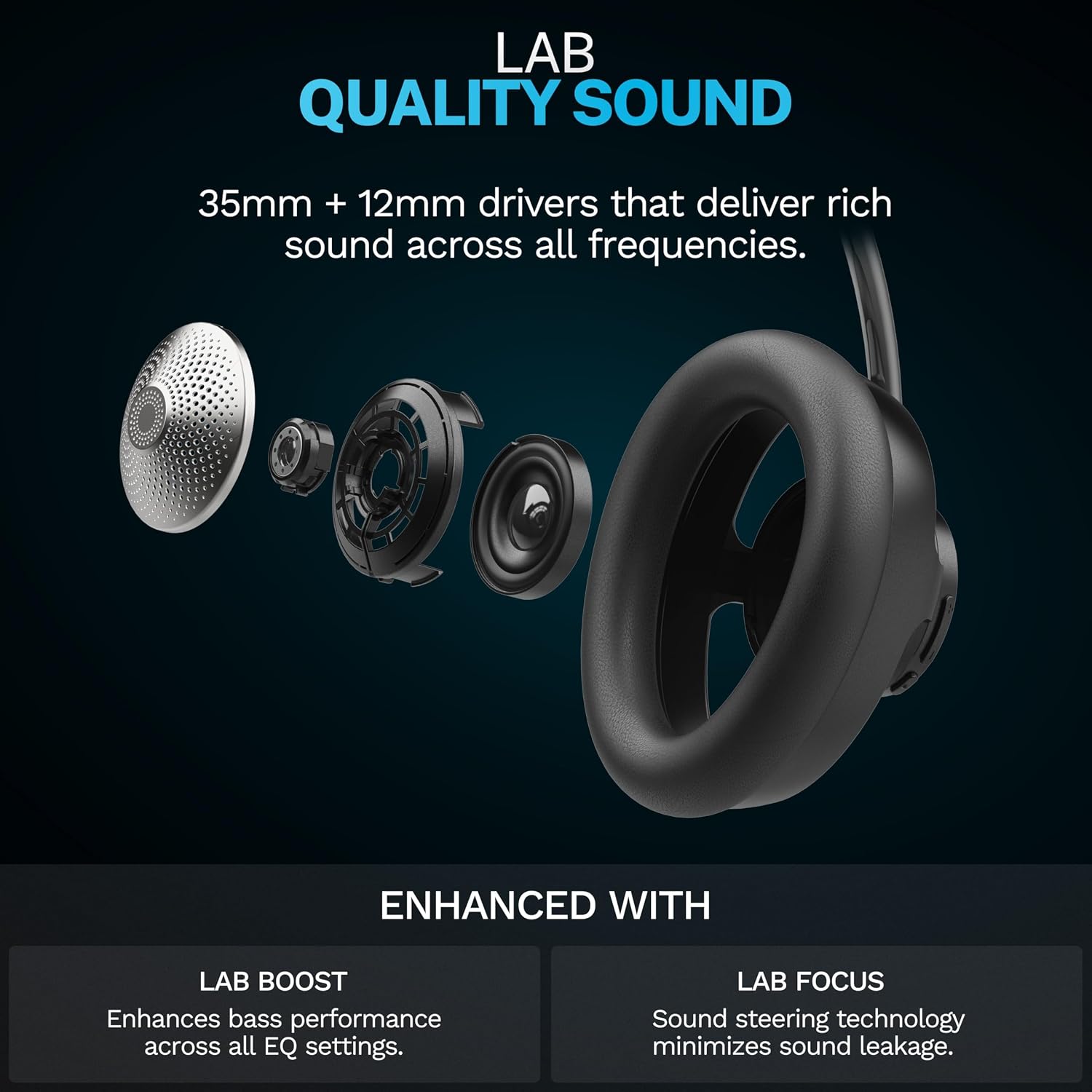 AUDÍFONOS JLAB JBUDS OPEN WIRELESS NEGRO - 4