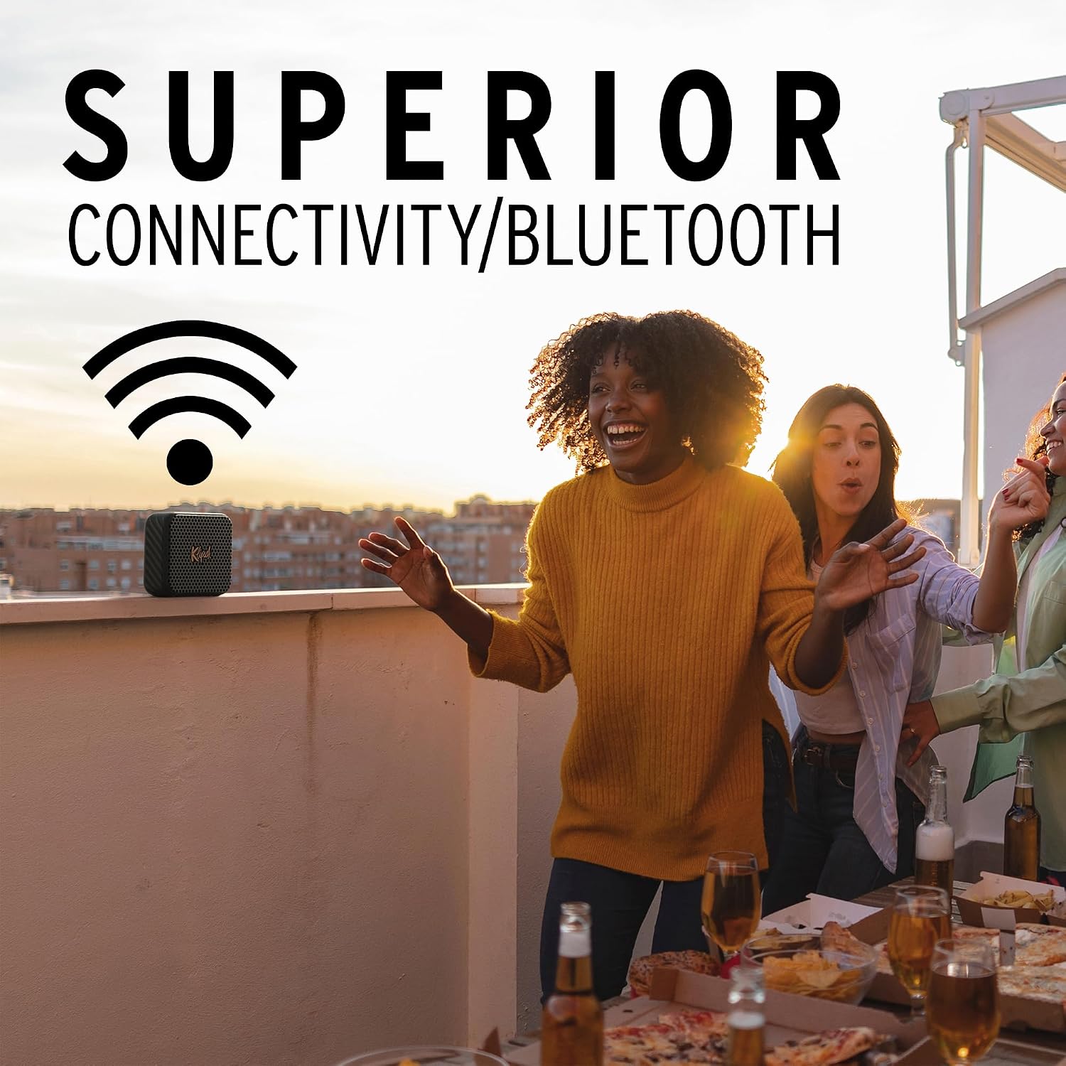 PARLANTE PORTÁTIL KLIPSCH THE AUSTIN BLUETOOTH IP67 12 HORAS - 4