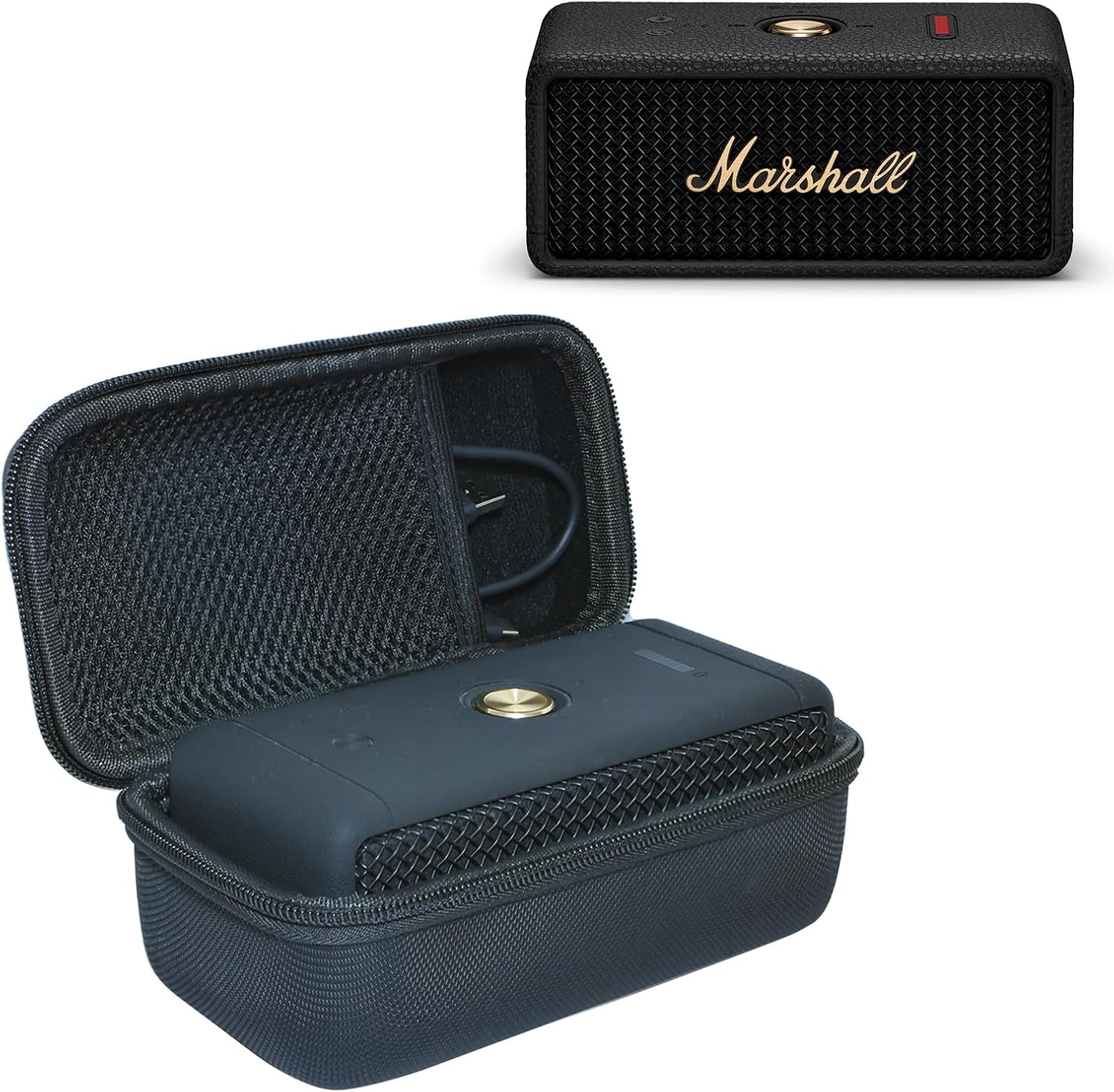 ESTUCHE PARA PARLANTE BLUETOOTH WANAIHA MARSHALL EMBERTON III/II NEGRO - 1