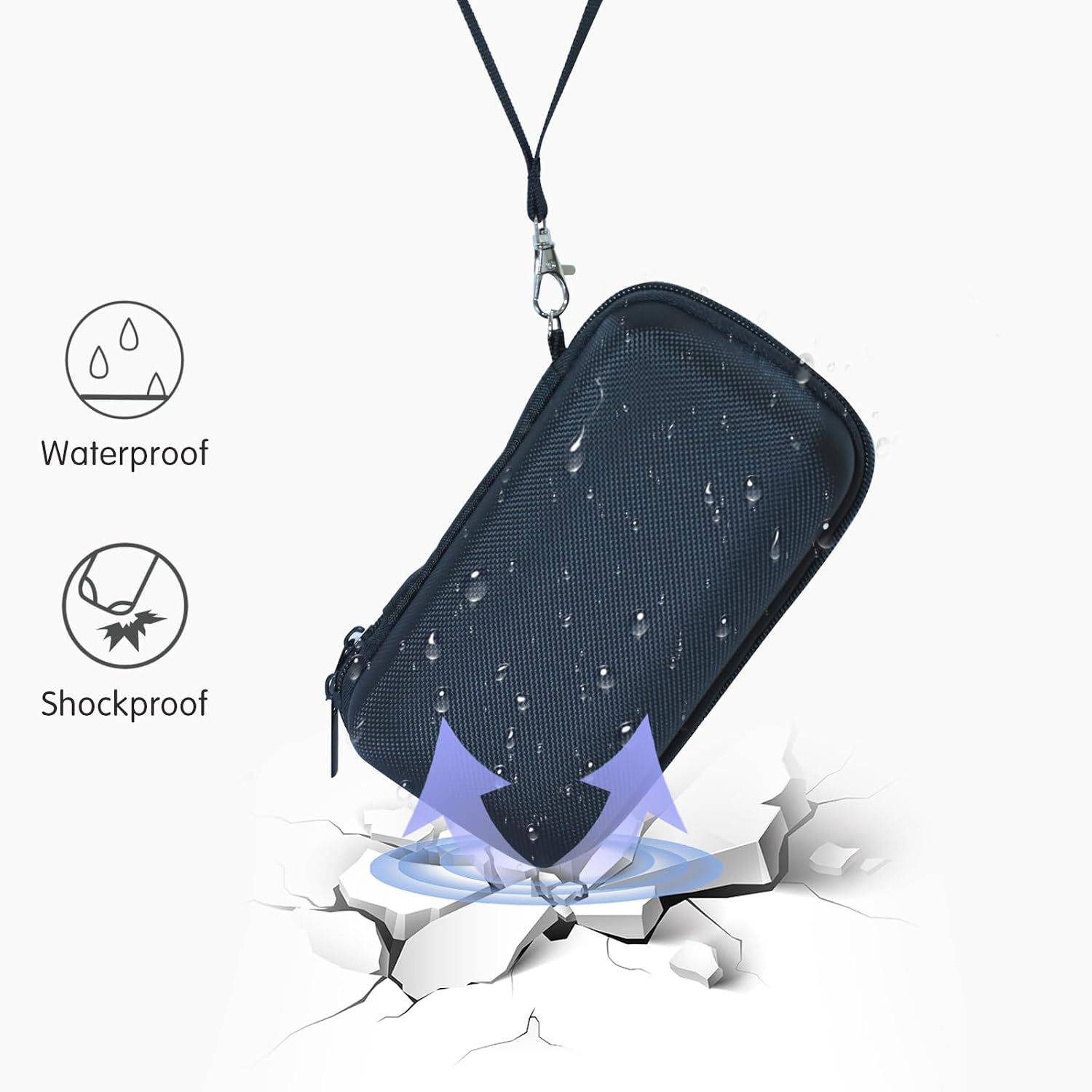 ESTUCHE PARA PARLANTE BLUETOOTH WANAIHA MARSHALL EMBERTON III/II NEGRO - 4