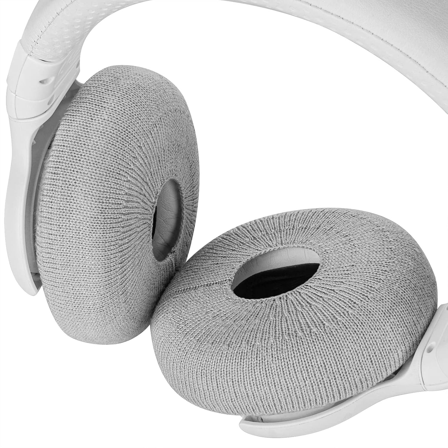 PROTECTORES PARA AUDÍFONOS GEEKRIA 2 PARES TELA TEJIDA TALLA S GRIS - 4