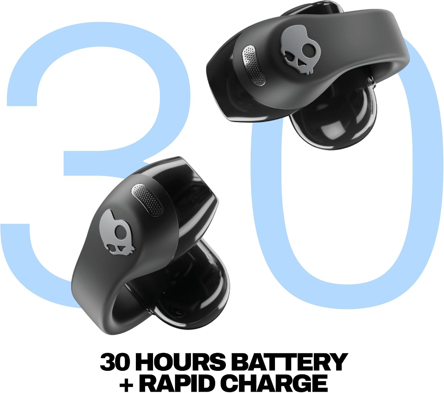 AUDÍFONOS SKULLCANDY PUSH 720 OPEN INALÁMBRICOS BLUETOOTH NEGRO - 3