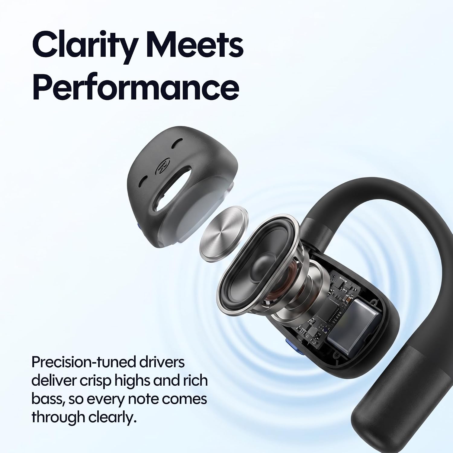 AUDÍFONOS RAYCON EVERYDAY OPEN EAR BLUETOOTH AZUL - 4