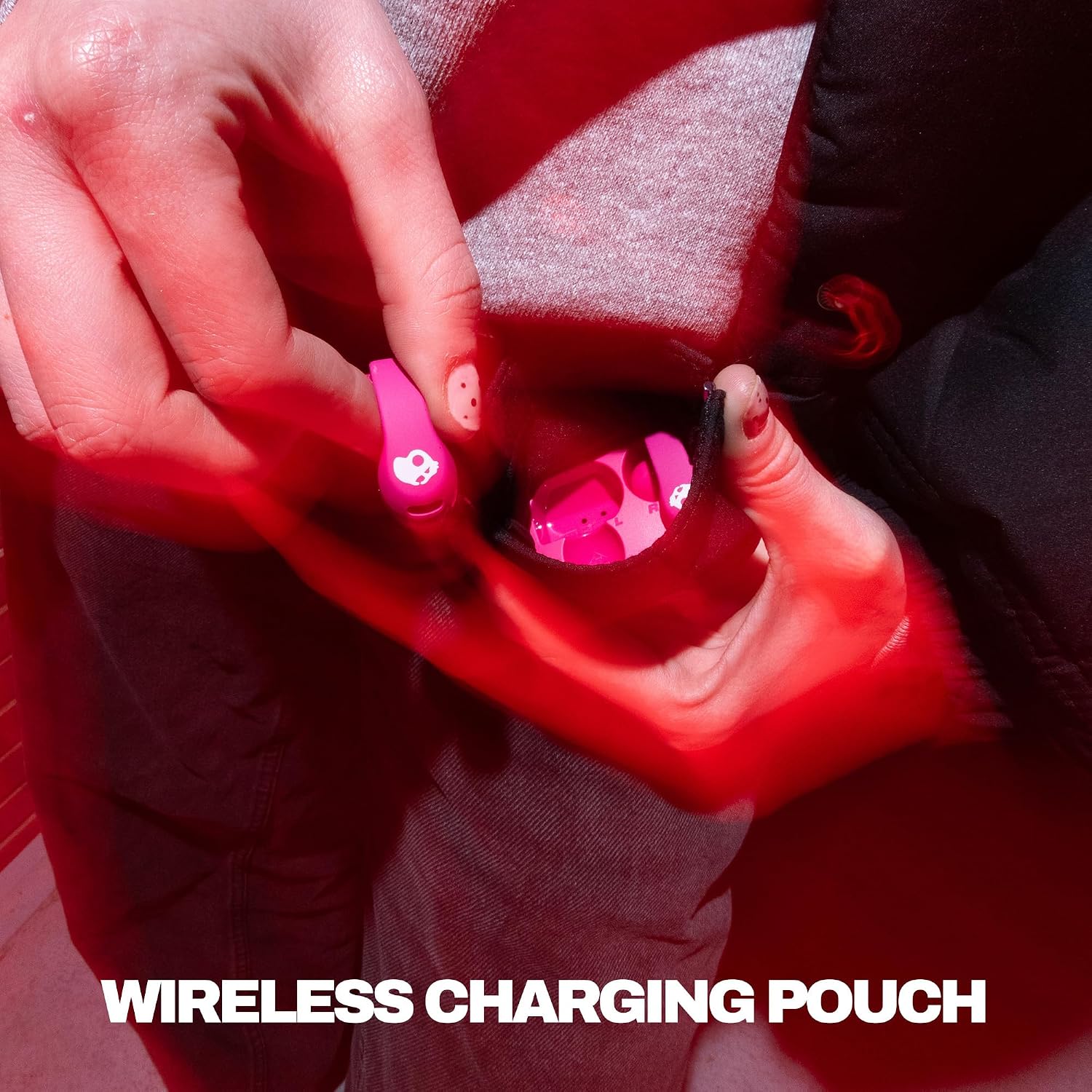 AUDÍFONOS SKULLCANDY PUSH 720 OPEN INALÁMBRICOS BLUETOOTH COLOR ROSA LOCO - 5