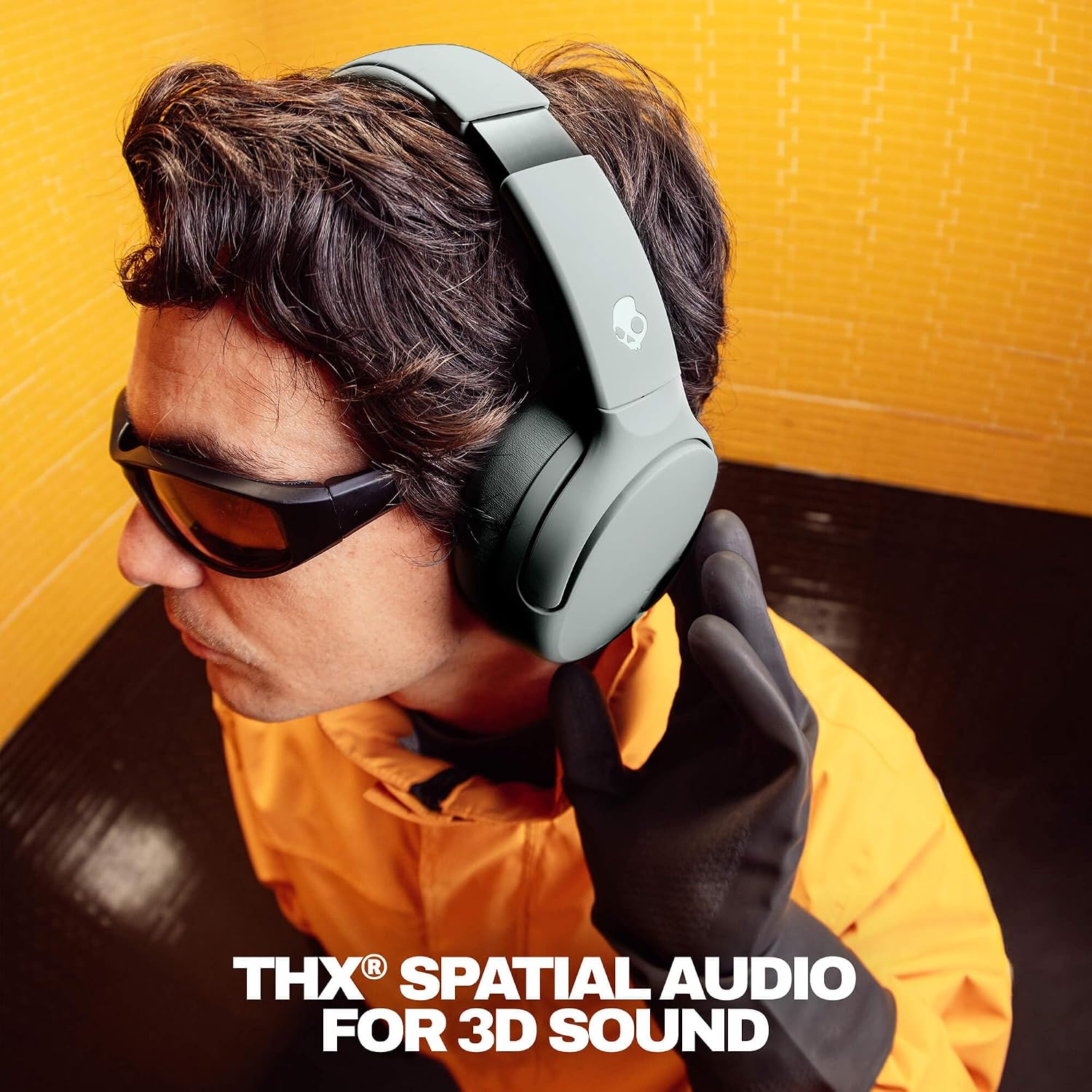 AUDÍFONOS SKULLCANDY CRUSHER 720 WIRELESS SENSORY BASS CEMENT - 4