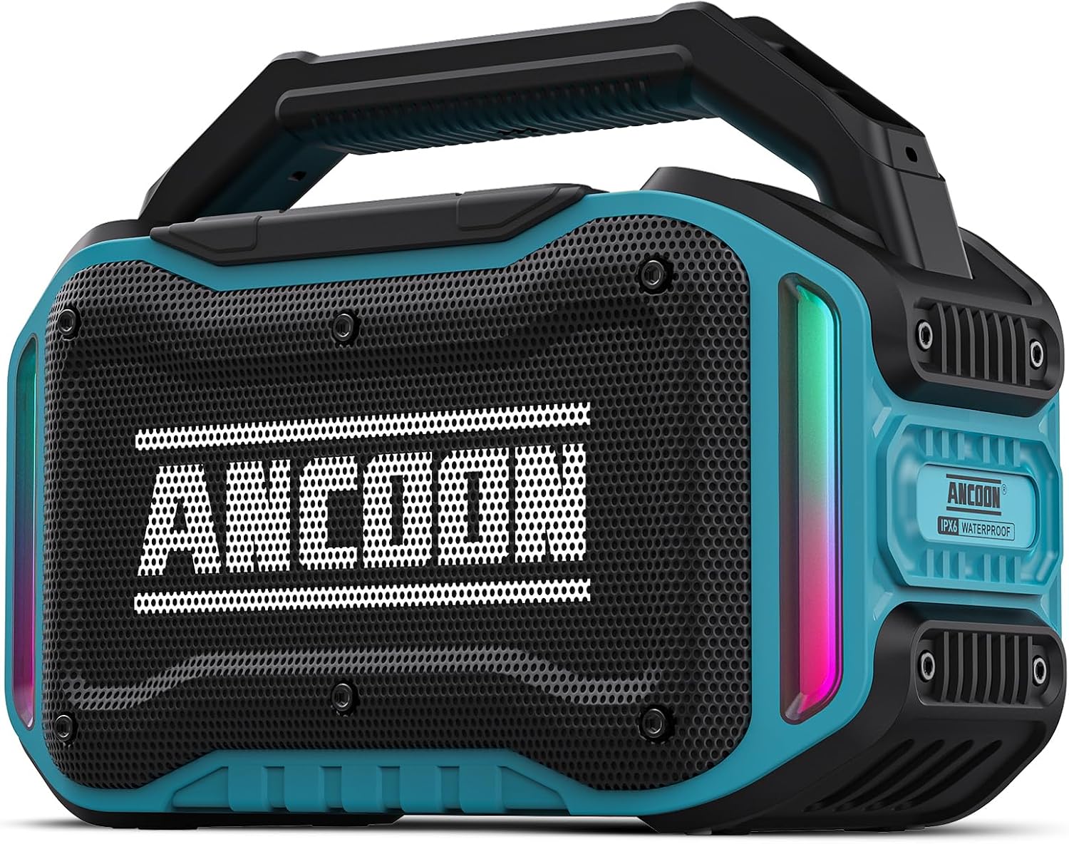 PARLANTE PORTÁTIL ANCOON BLUETOOTH 80W IPX6 AZUL CIELO - 1
